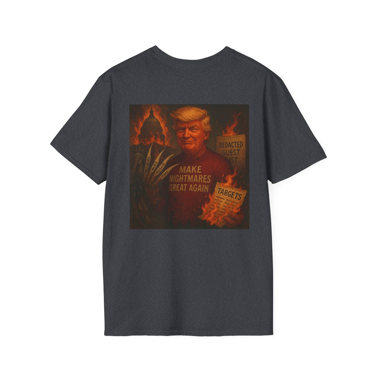 Make Nightmares Great Again” Trump Freddy Horror Tee