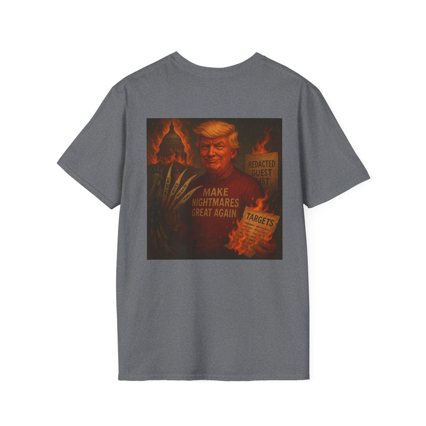 Make Nightmares Great Again” Trump Freddy Horror Tee