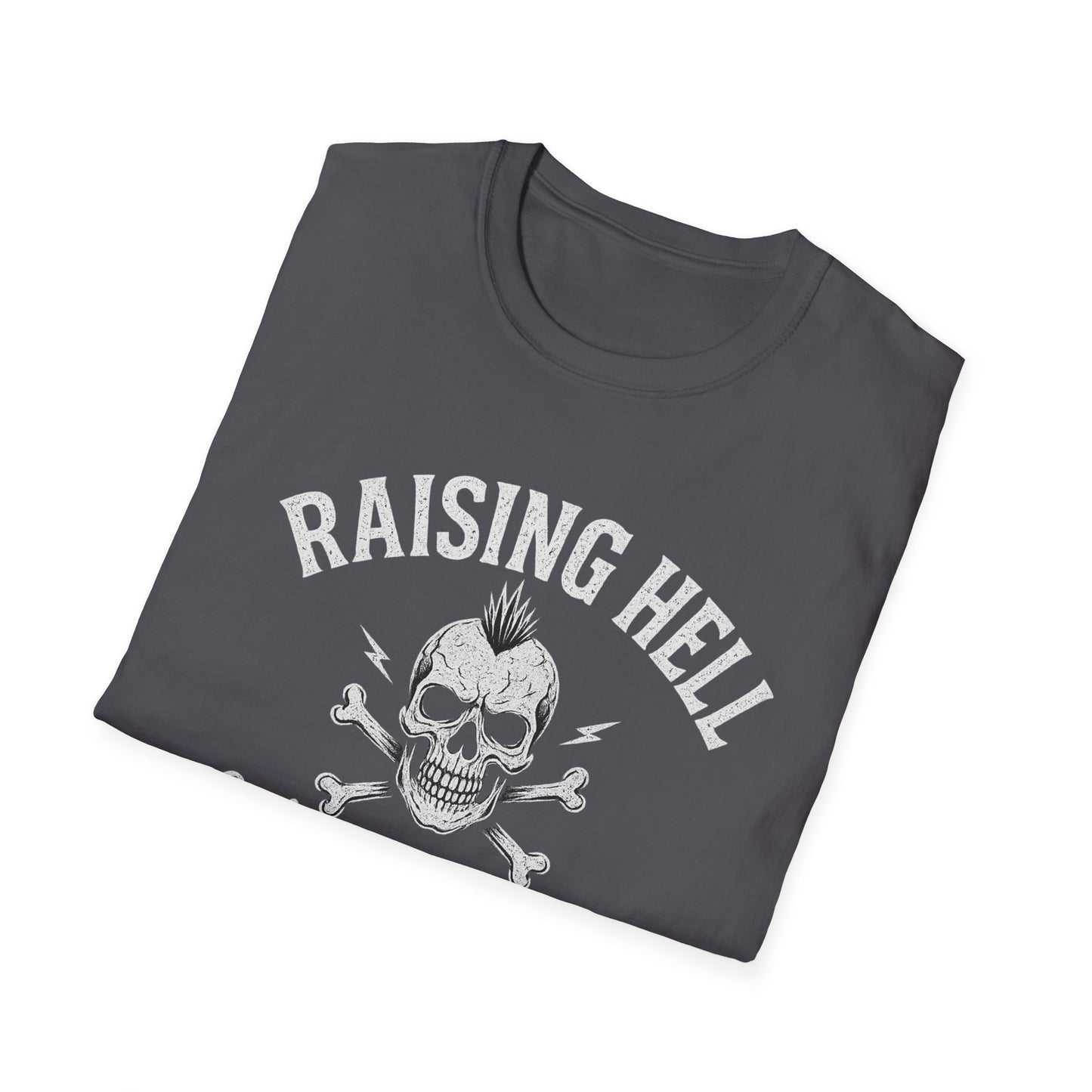 Raising Hell & Little Humans | Rebel Parenting T-Shirt