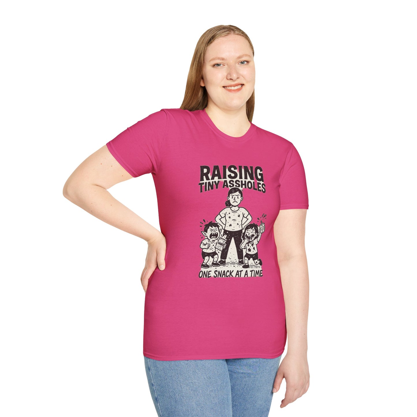 Raising Tiny Assholes — One Snack at a Time | Funny Parenting Tee