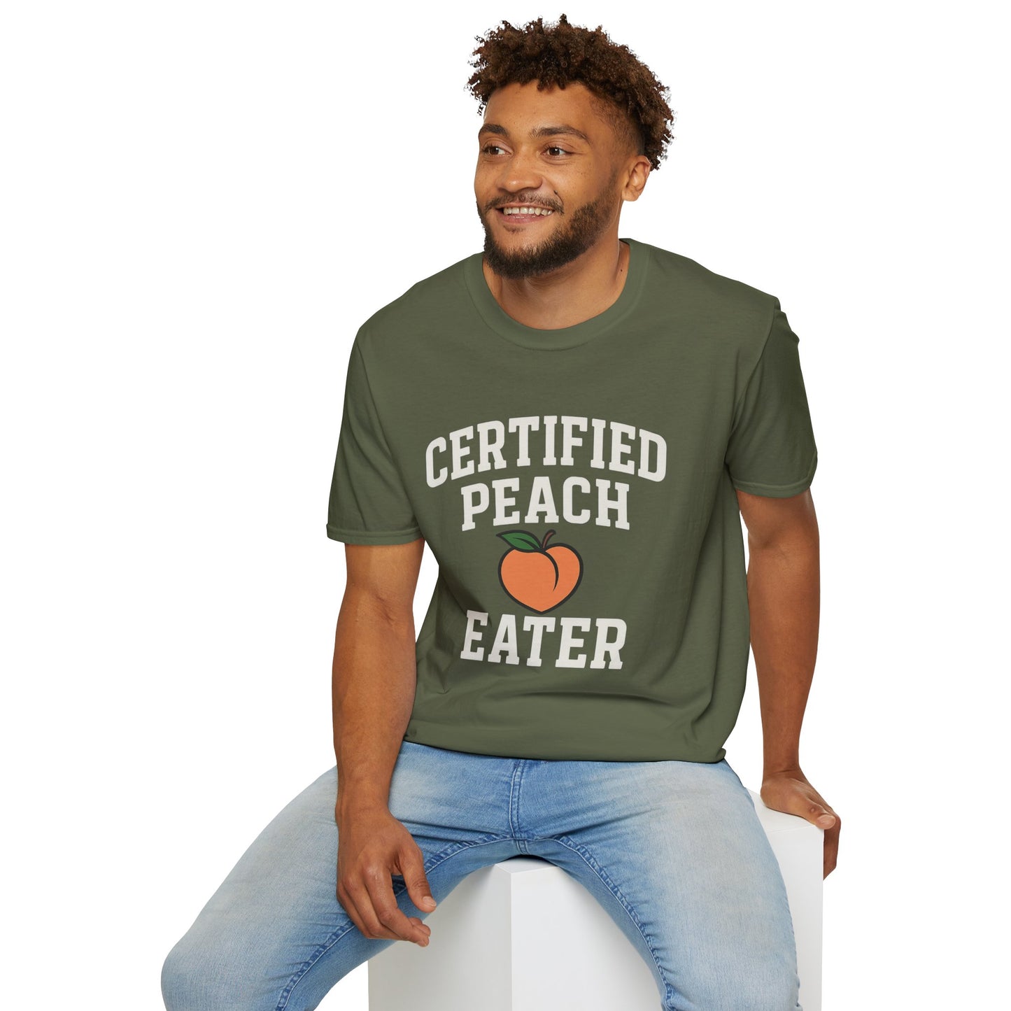 Certified Peach Eater T-Shirt — Fun Summer Vibes