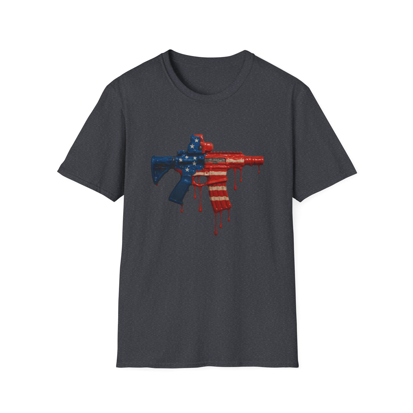 Dripping with Patriotism Graphic Tee — Red, White & Bold