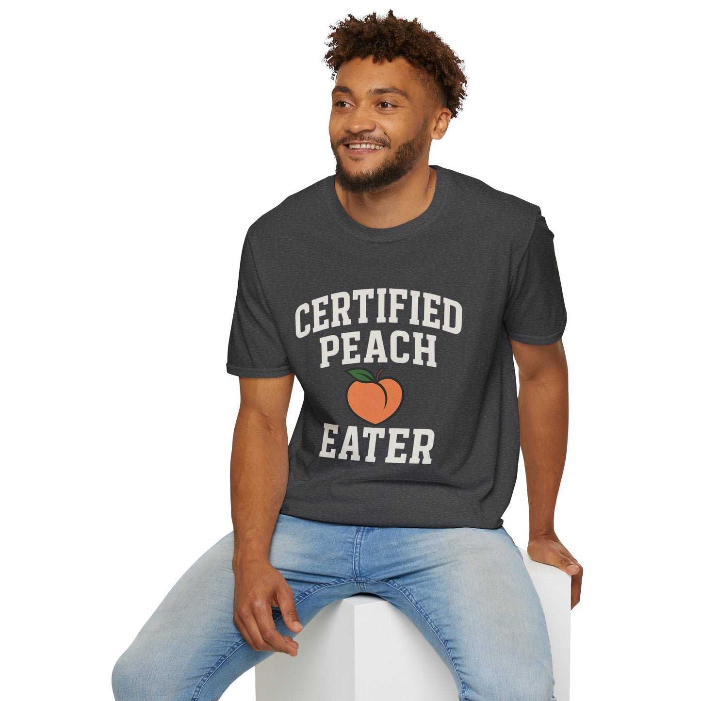 Certified Peach Eater T-Shirt — Fun Summer Vibes