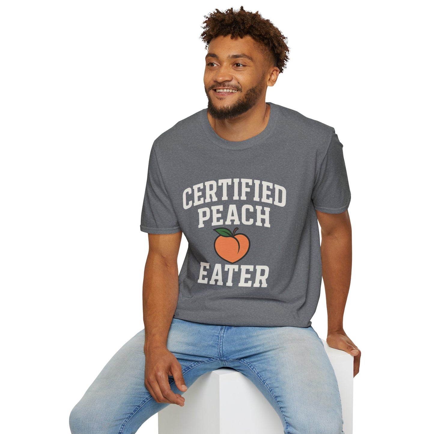 Certified Peach Eater T-Shirt — Fun Summer Vibes