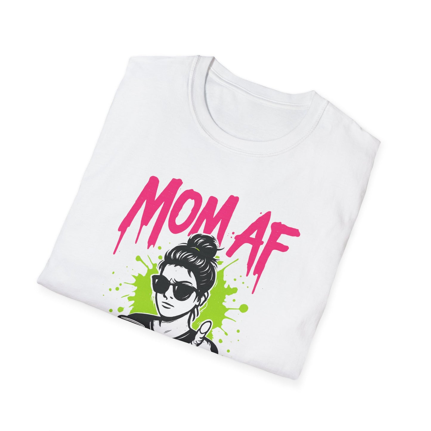 MOM AF — Don’t Test Me | Savage Mom Graffiti Tee