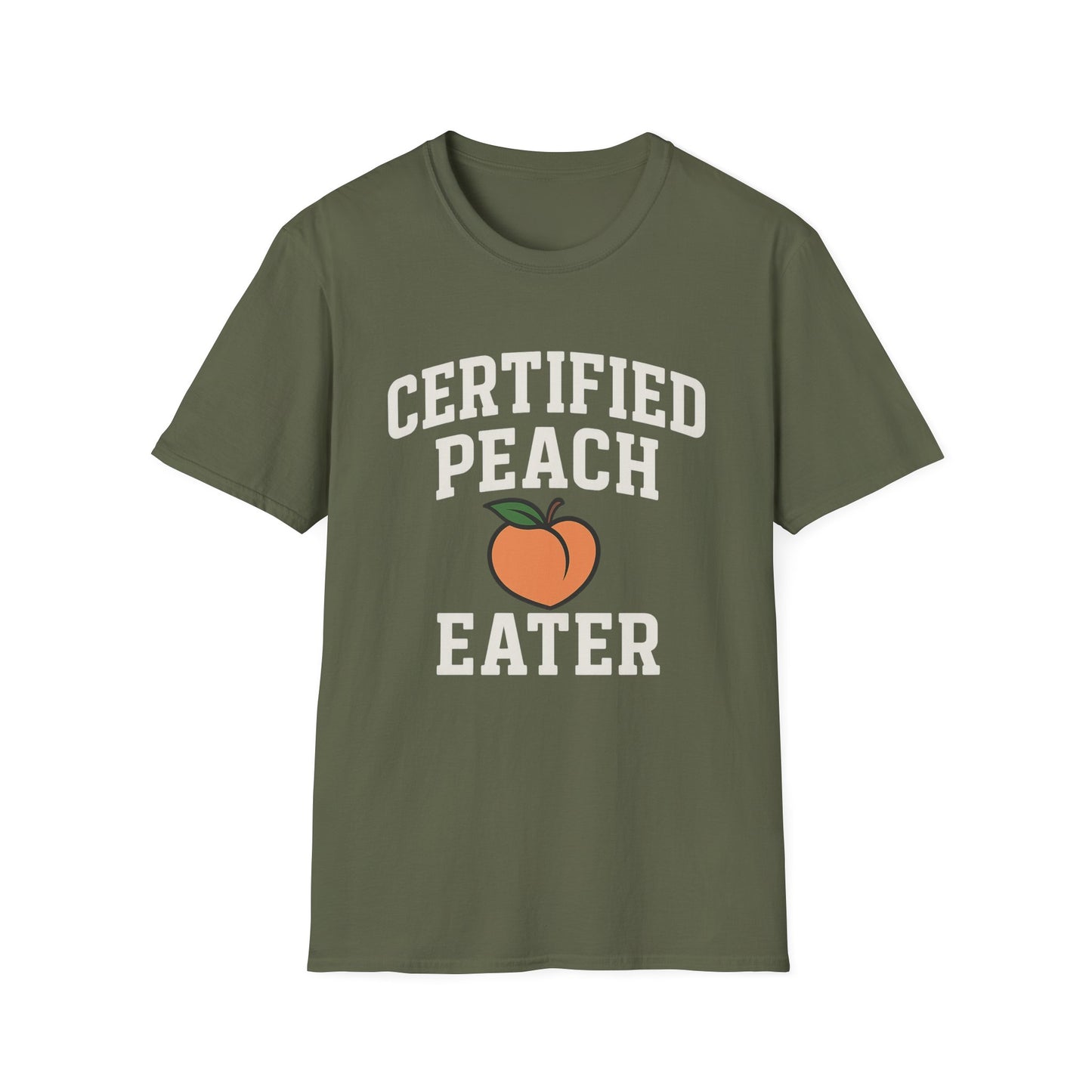 Certified Peach Eater T-Shirt — Fun Summer Vibes