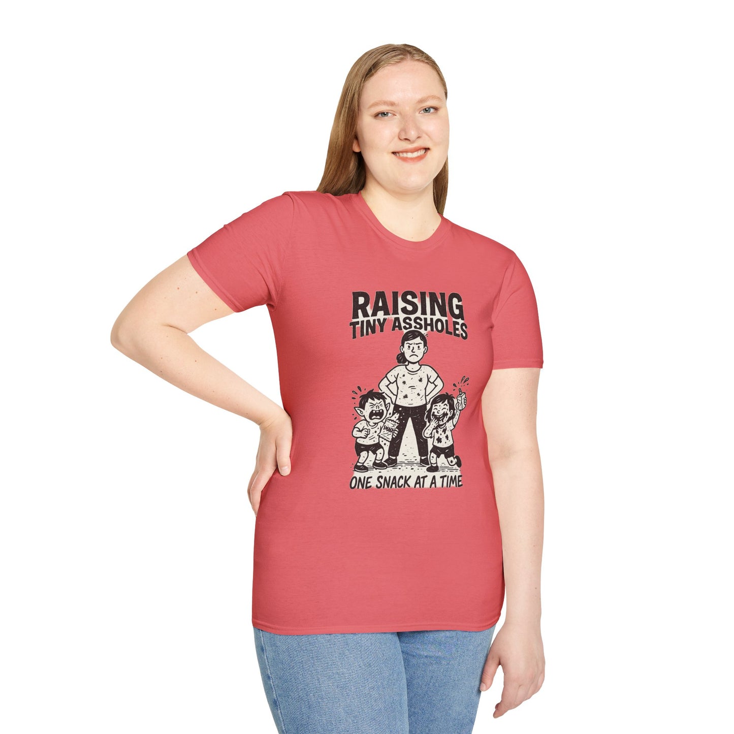 Raising Tiny Assholes — One Snack at a Time | Funny Parenting Tee