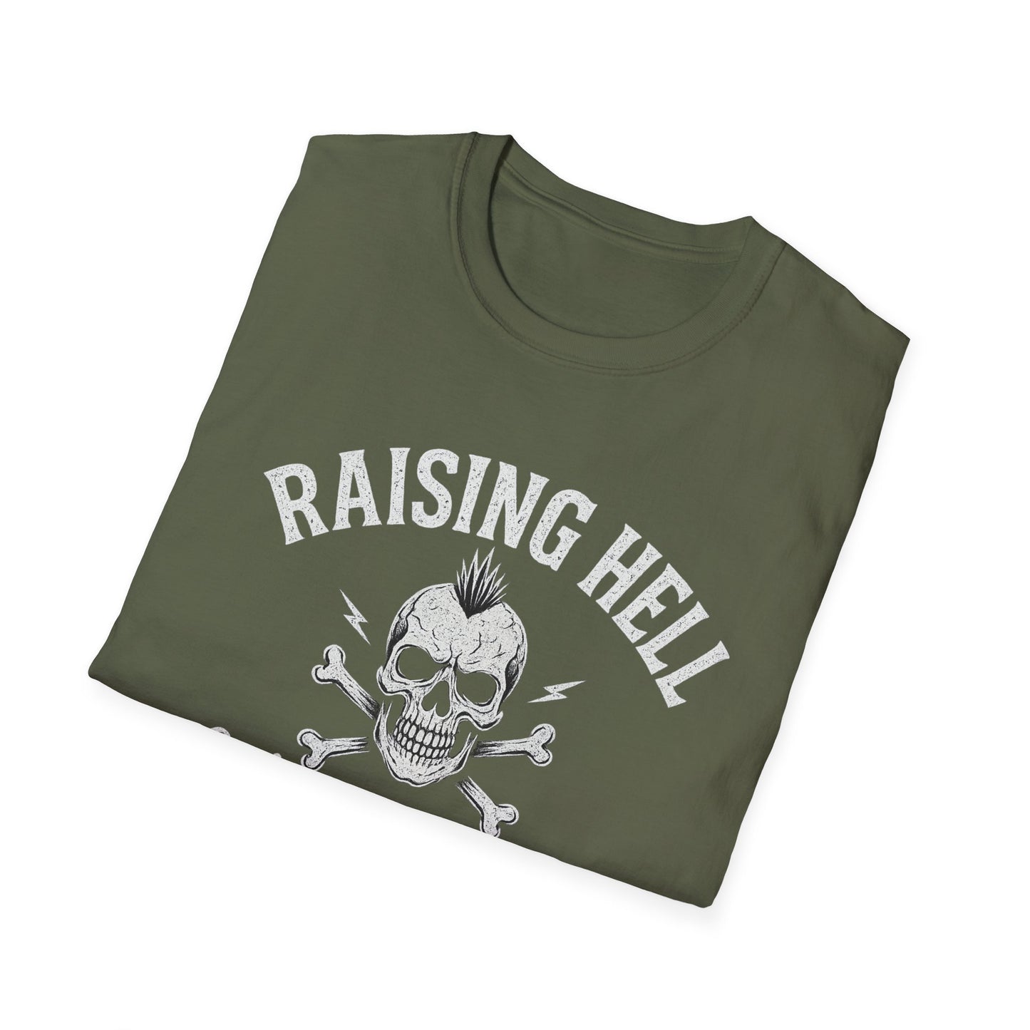 Raising Hell & Little Humans | Rebel Parenting T-Shirt