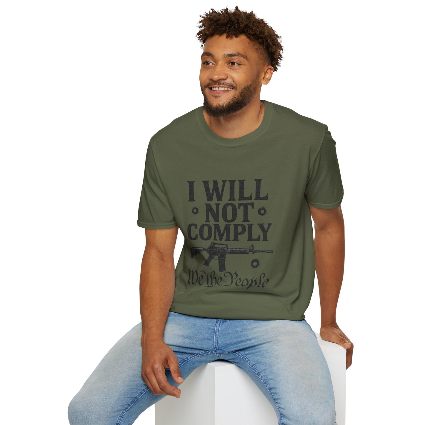 I Will Not Comply Tee — We The People Edition