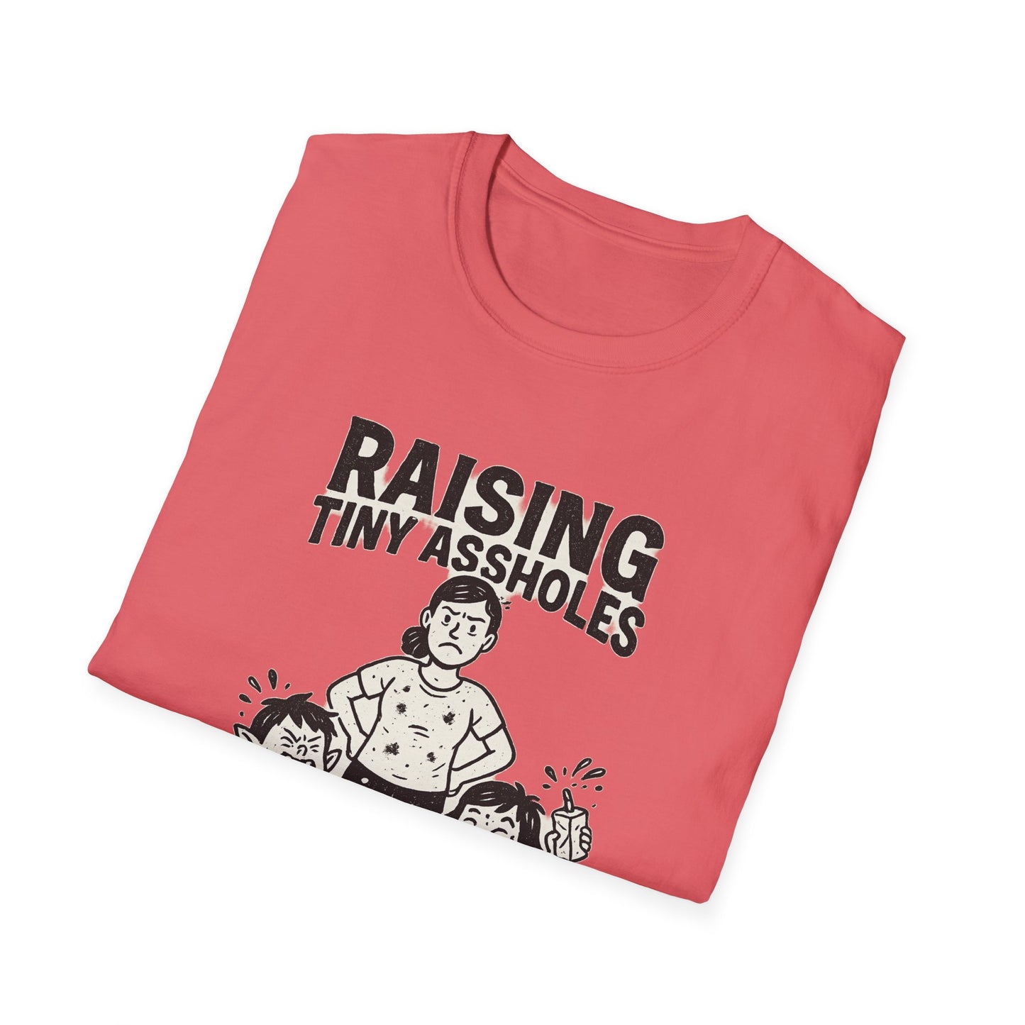 Raising Tiny Assholes — One Snack at a Time | Funny Parenting Tee