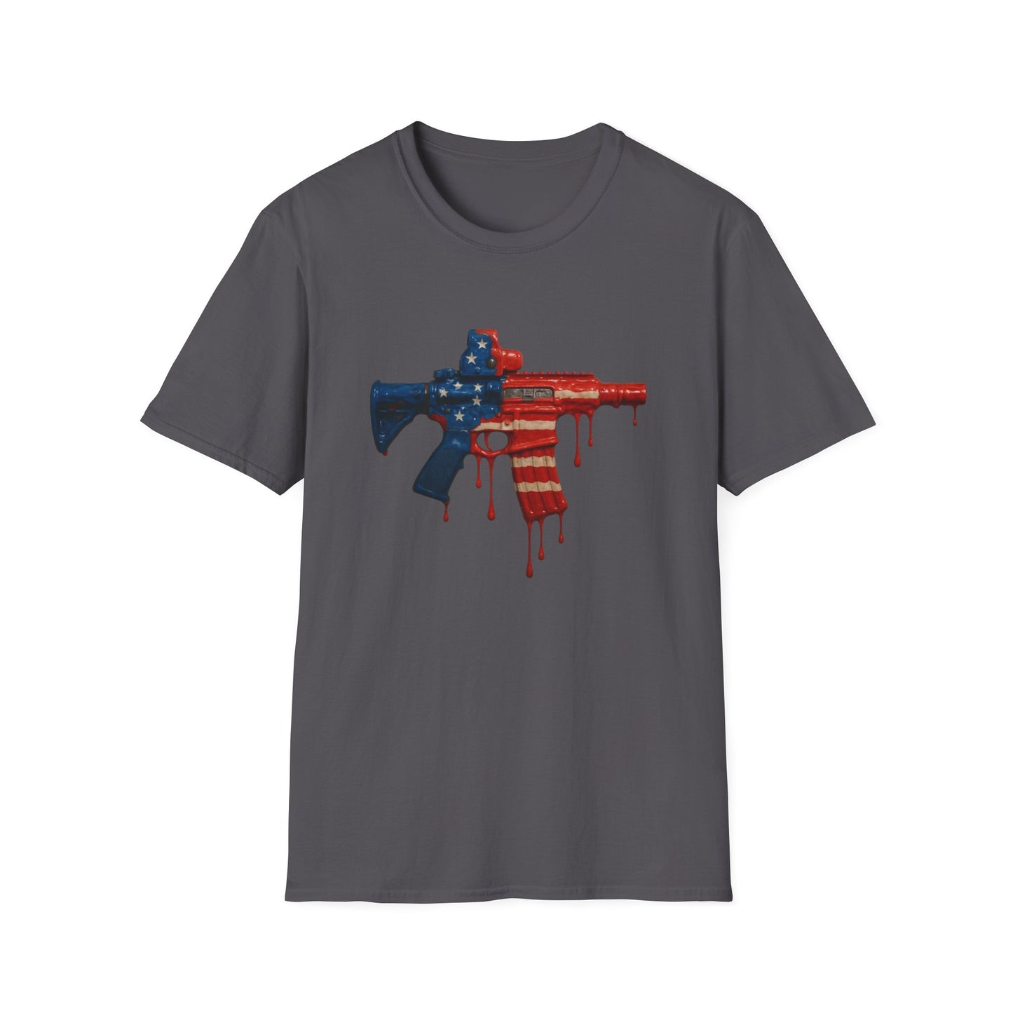 Dripping with Patriotism Graphic Tee — Red, White & Bold