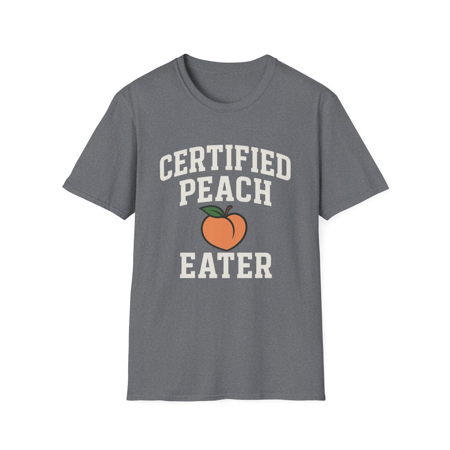Certified Peach Eater T-Shirt — Fun Summer Vibes