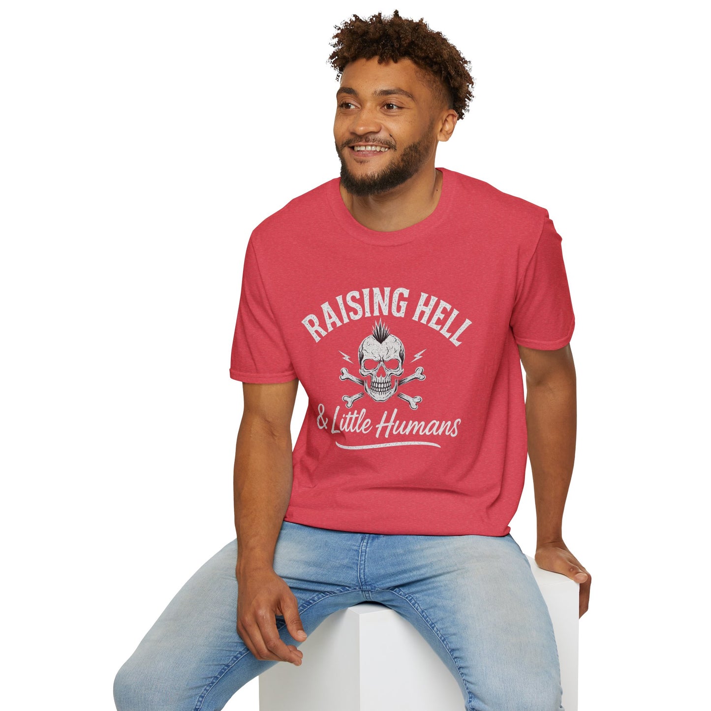 Raising Hell & Little Humans | Rebel Parenting T-Shirt