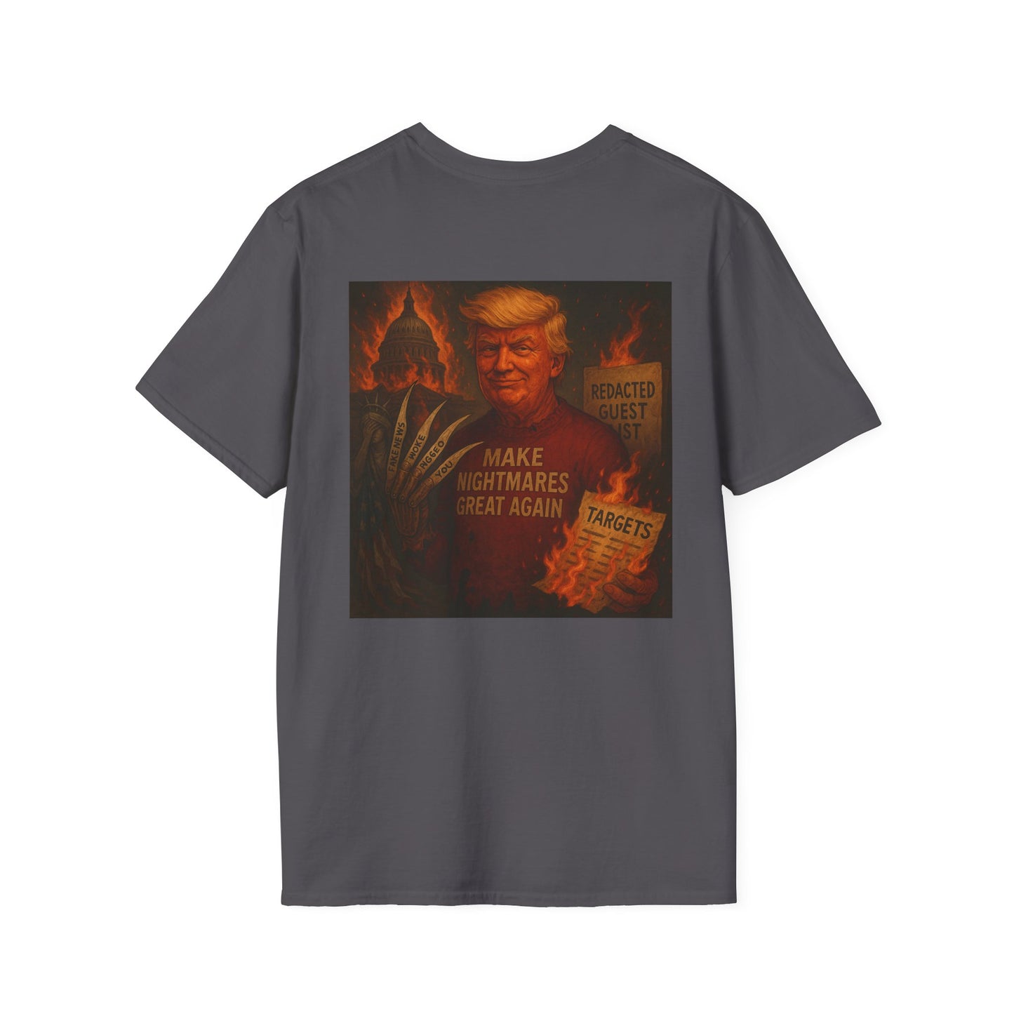 Make Nightmares Great Again” Trump Freddy Horror Tee