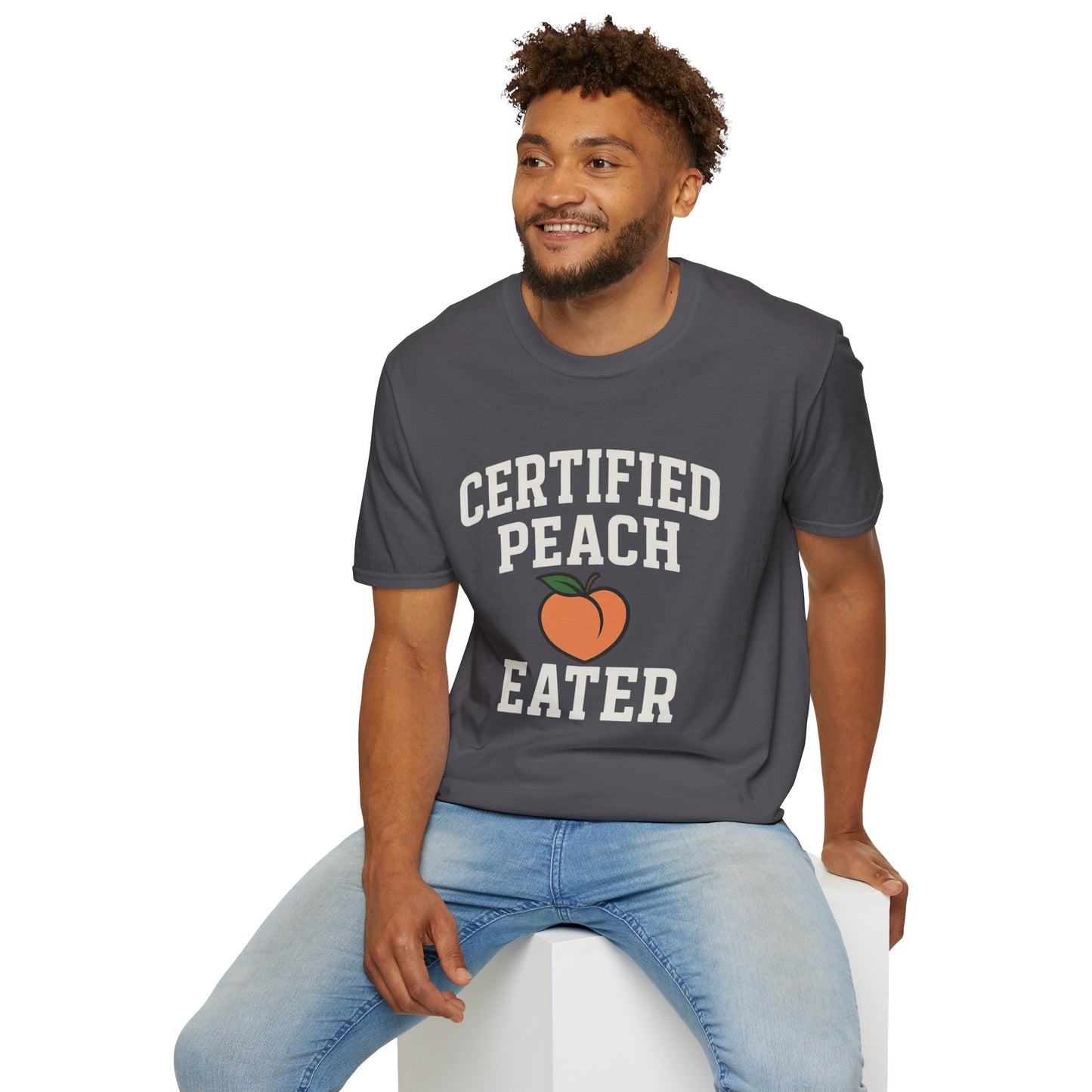 Certified Peach Eater T-Shirt — Fun Summer Vibes