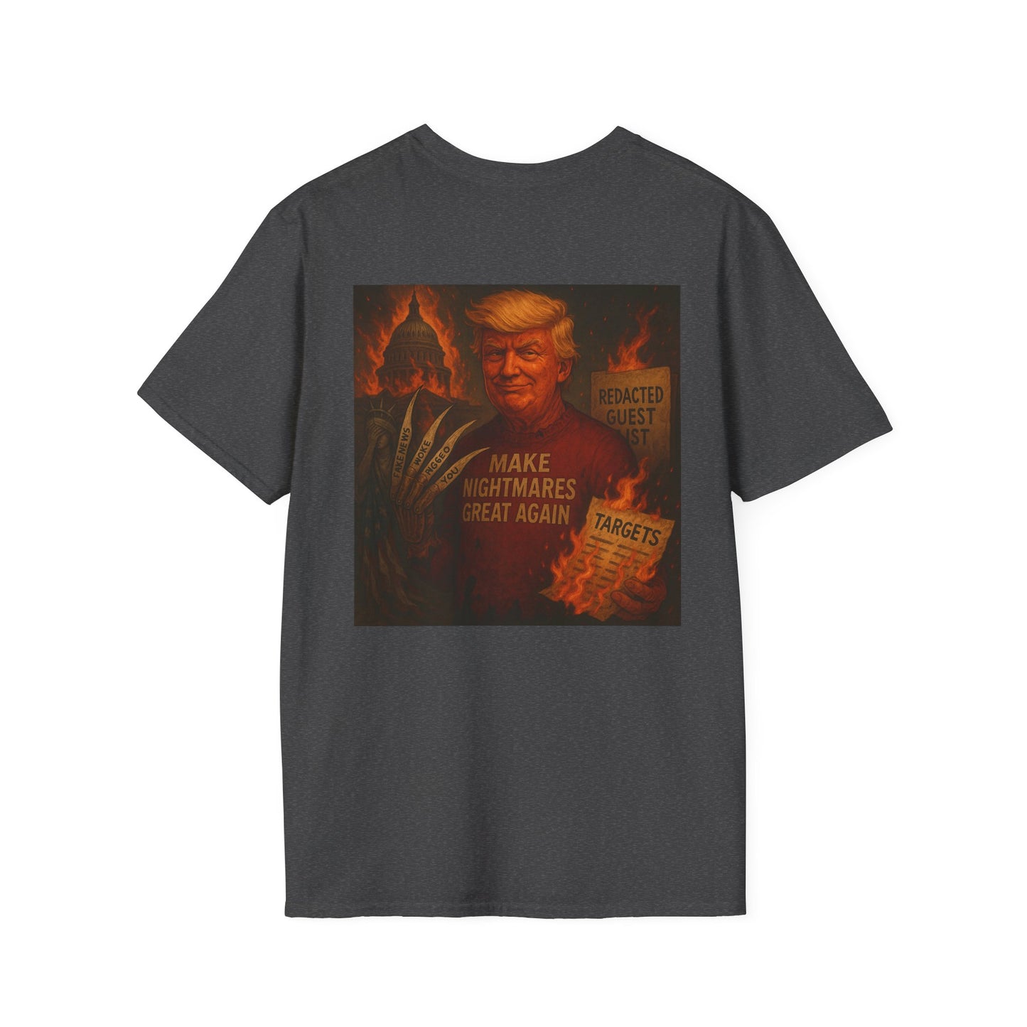 Make Nightmares Great Again” Trump Freddy Horror Tee