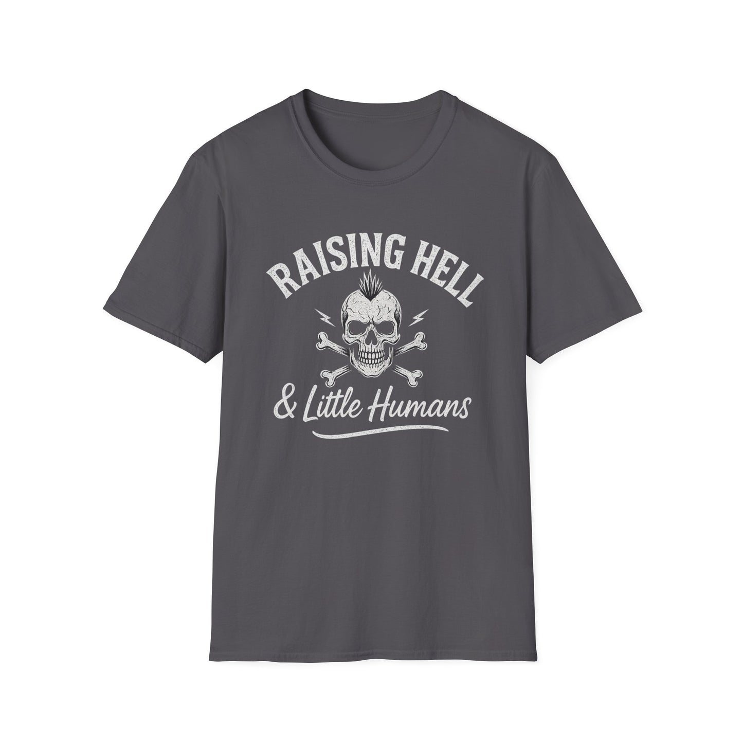 Raising Hell & Little Humans | Rebel Parenting T-Shirt
