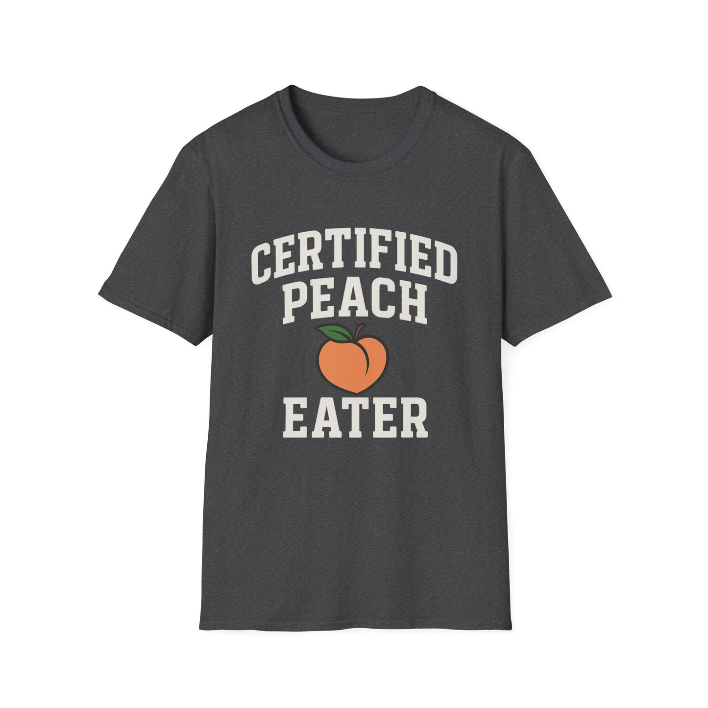 Certified Peach Eater T-Shirt — Fun Summer Vibes