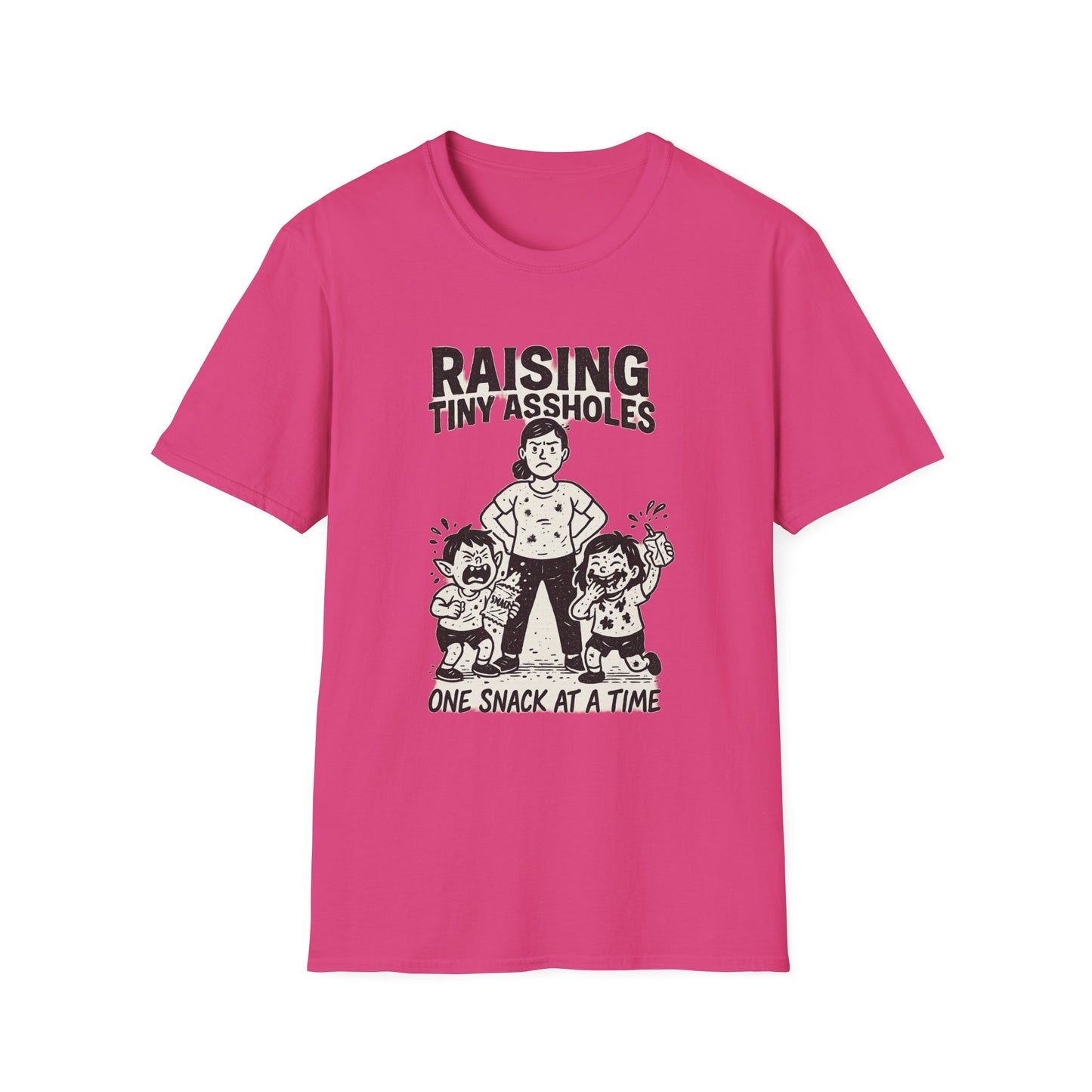 Raising Tiny Assholes — One Snack at a Time | Funny Parenting Tee