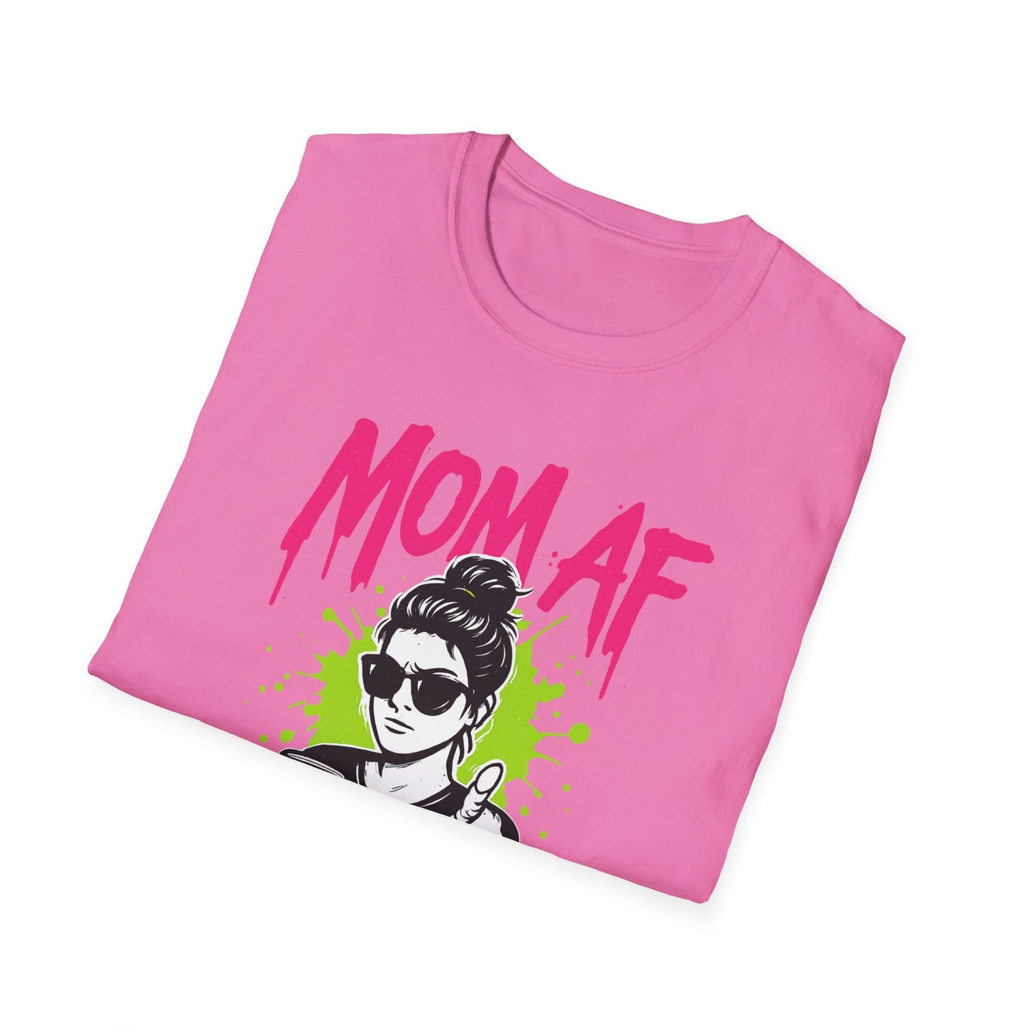 MOM AF — Don’t Test Me | Savage Mom Graffiti Tee