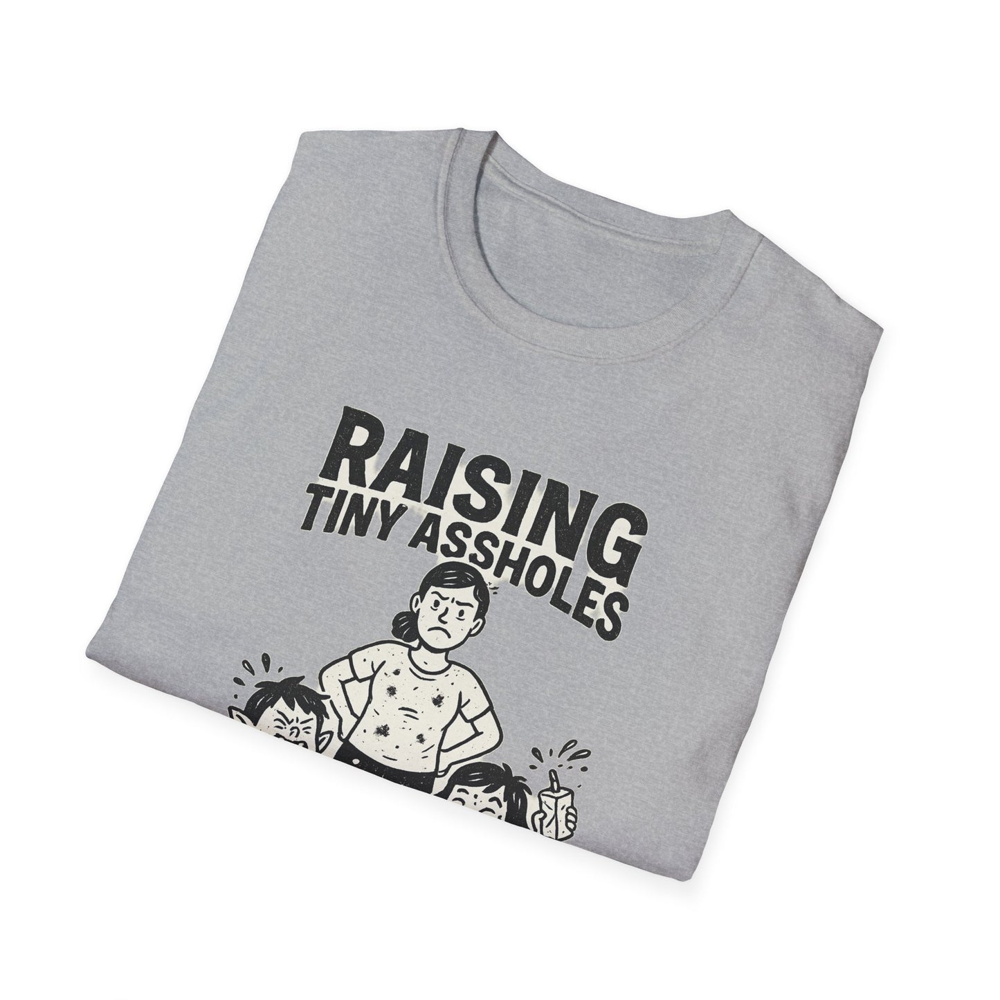 Raising Tiny Assholes — One Snack at a Time | Funny Parenting Tee