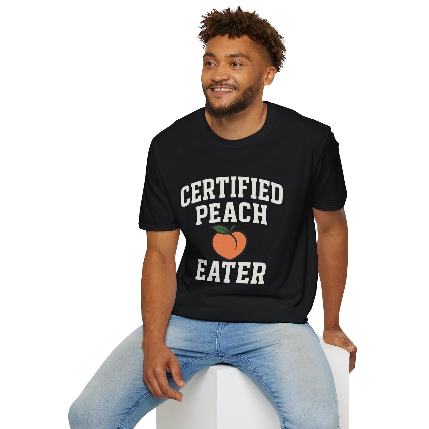 Certified Peach Eater T-Shirt — Fun Summer Vibes