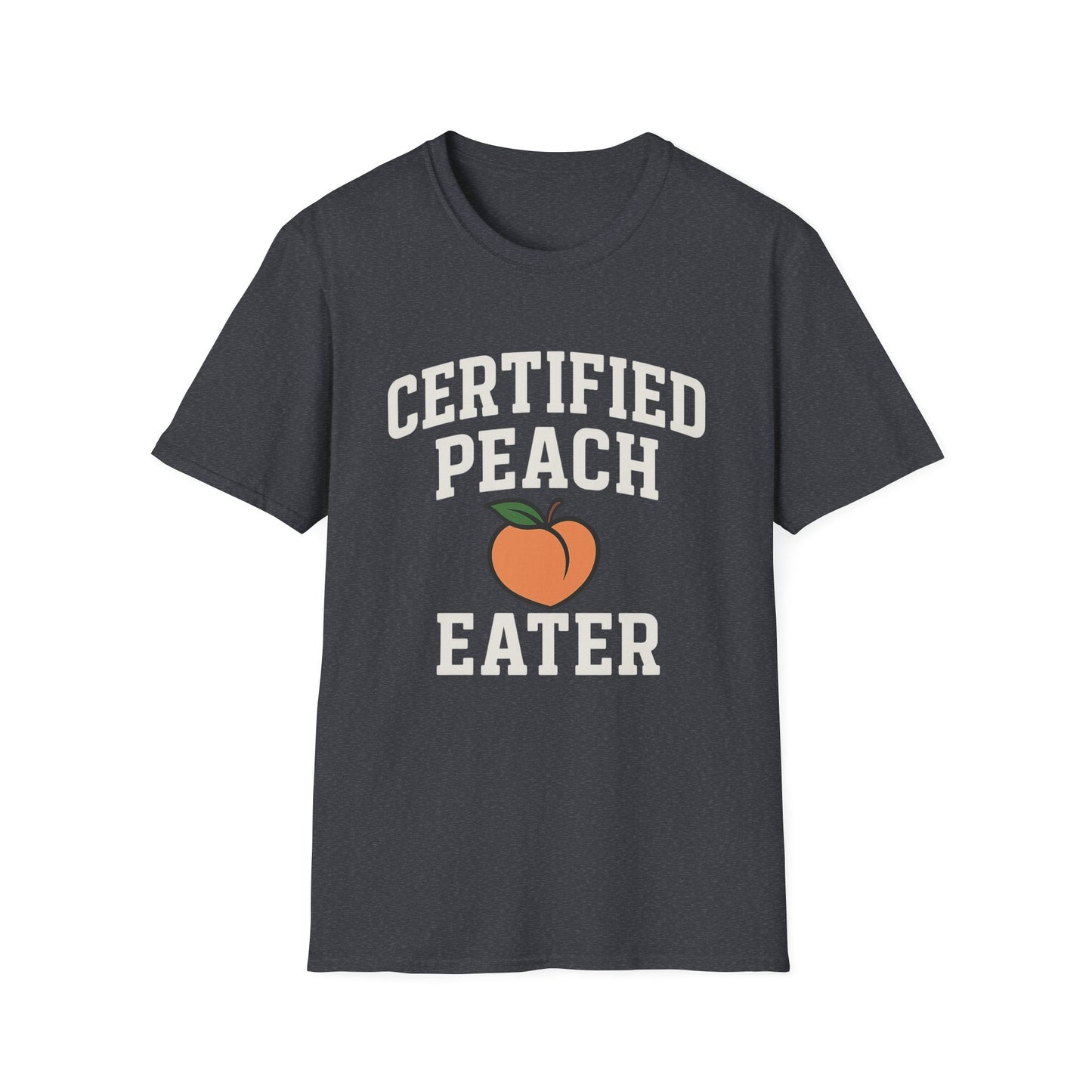 Certified Peach Eater T-Shirt — Fun Summer Vibes