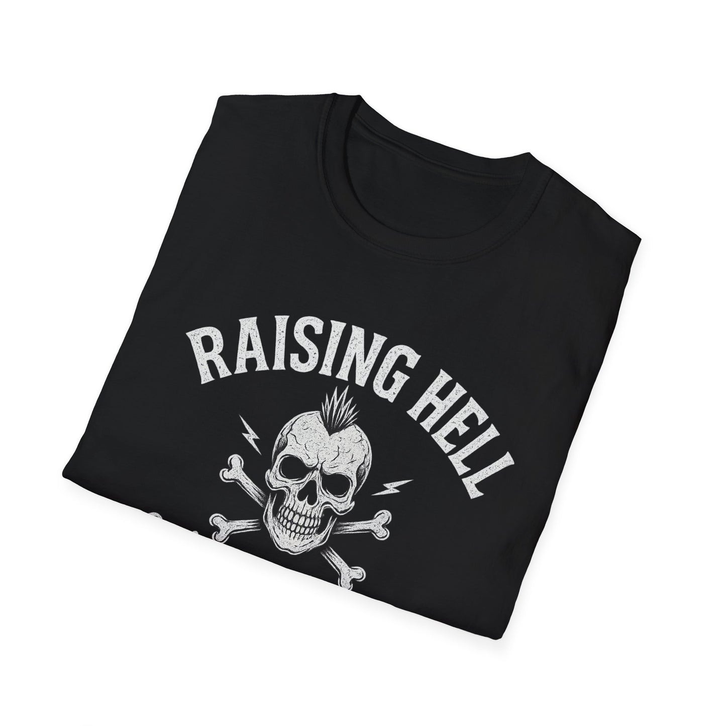 Raising Hell & Little Humans | Rebel Parenting T-Shirt