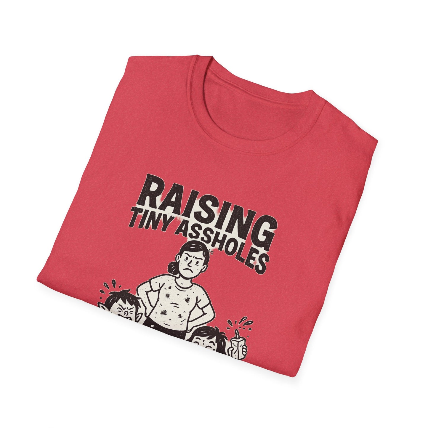 Raising Tiny Assholes — One Snack at a Time | Funny Parenting Tee