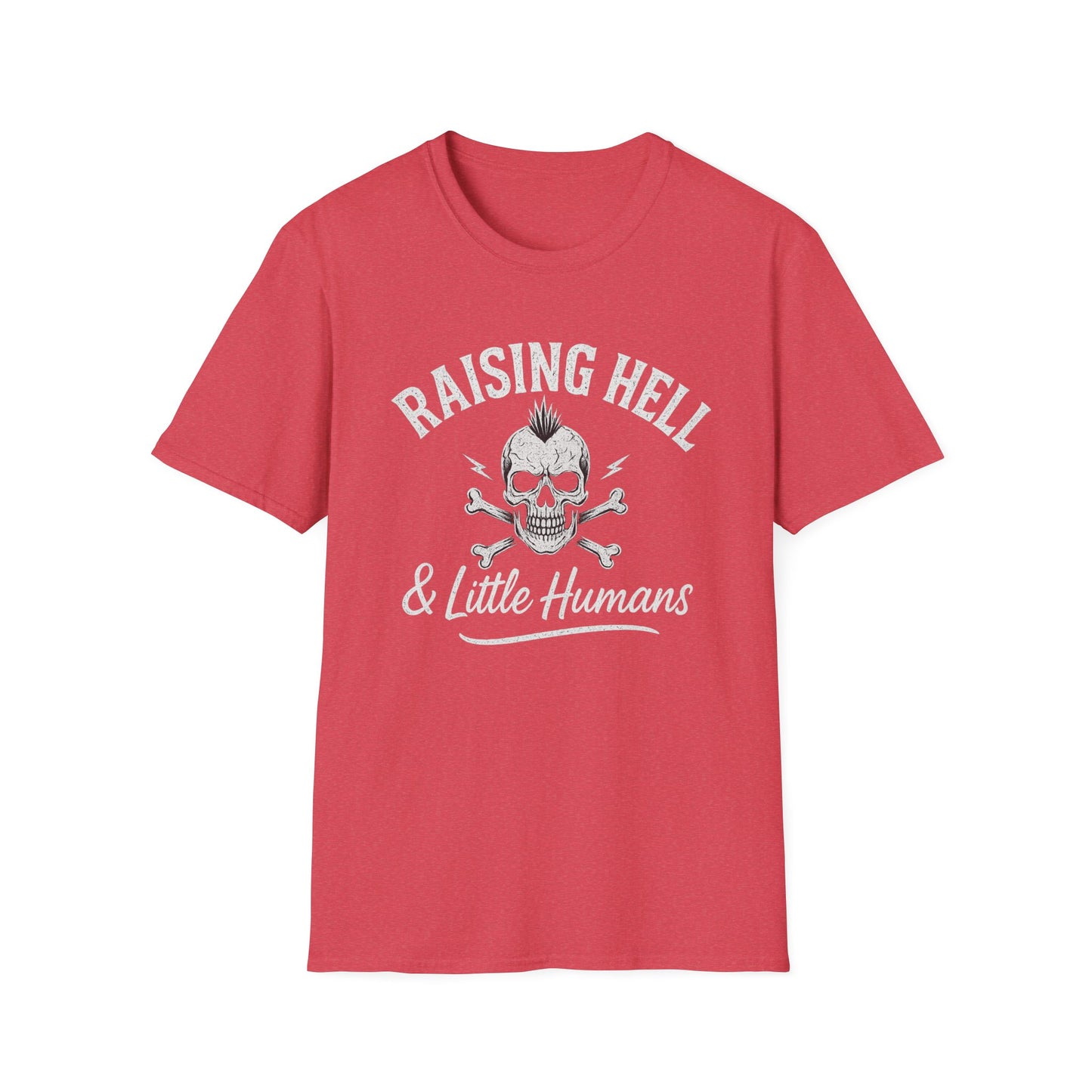 Raising Hell & Little Humans | Rebel Parenting T-Shirt