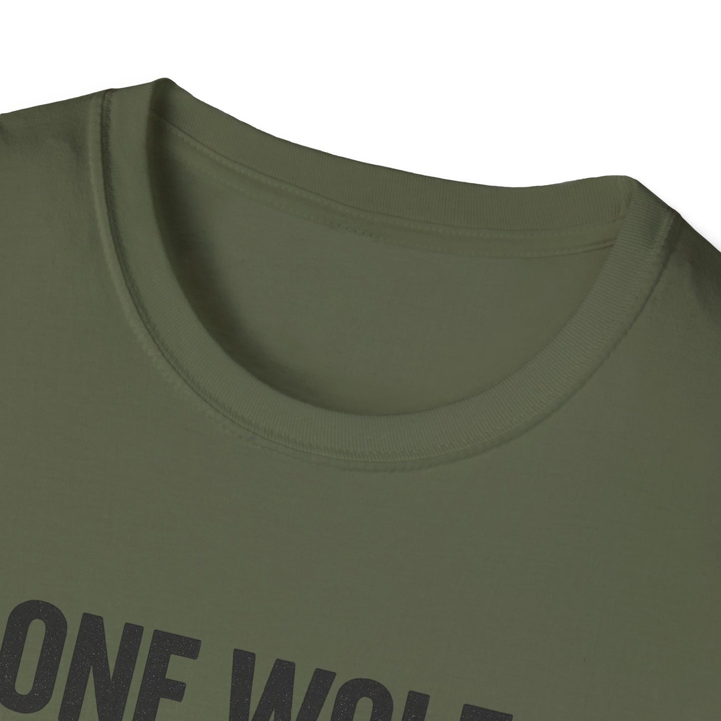 Alpha Pack Dad Tee — Lone Wolf? Nah.