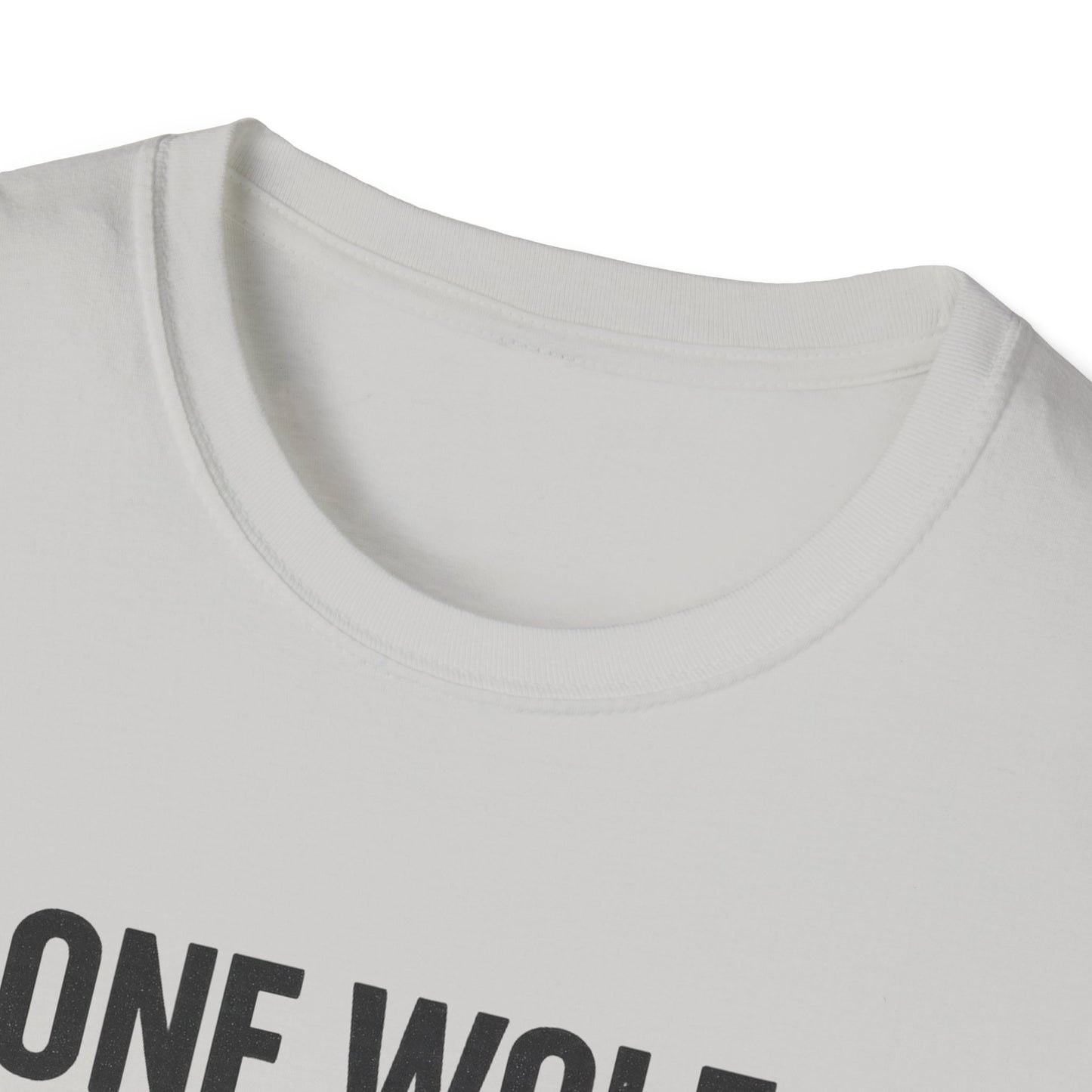 Alpha Pack Dad Tee — Lone Wolf? Nah.