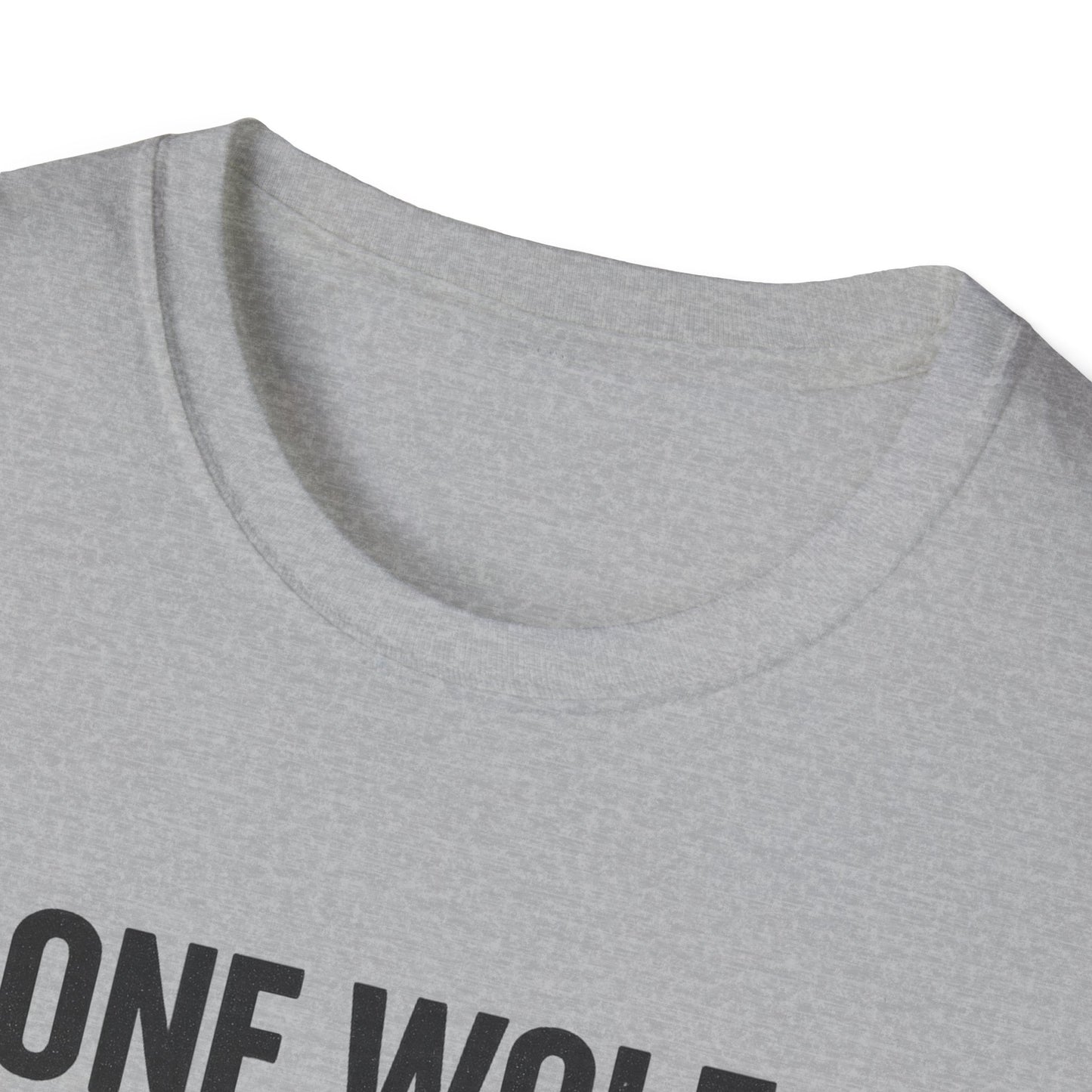 Alpha Pack Dad Tee — Lone Wolf? Nah.