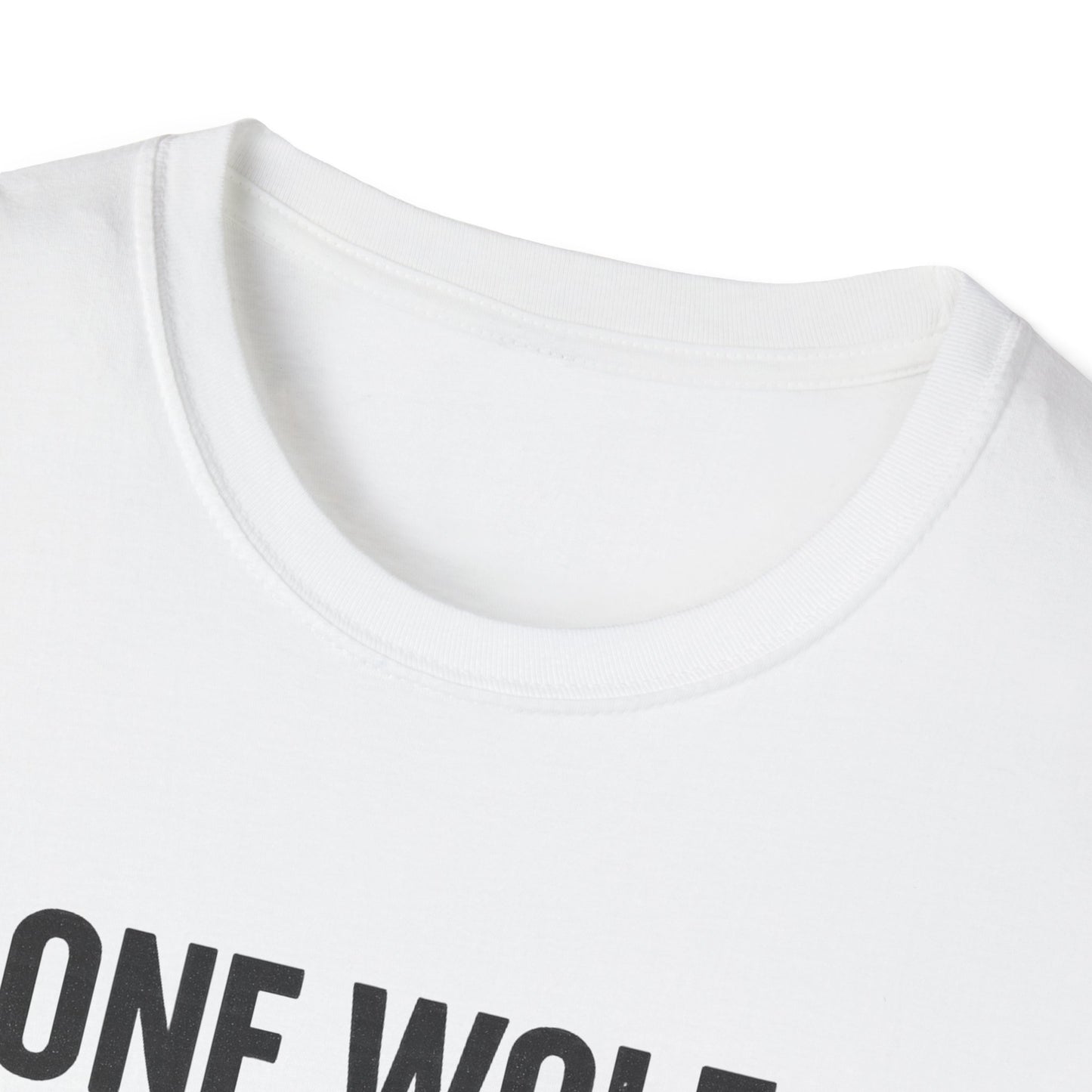 Alpha Pack Dad Tee — Lone Wolf? Nah.
