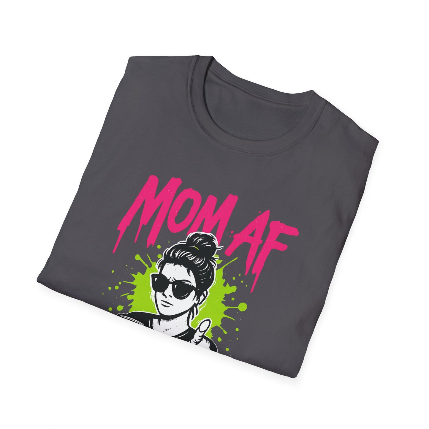 MOM AF — Don’t Test Me | Savage Mom Graffiti Tee