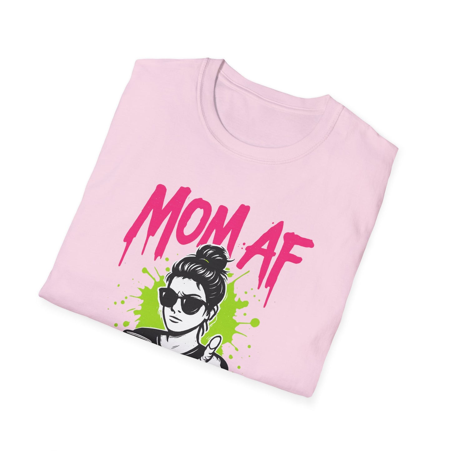 MOM AF — Don’t Test Me | Savage Mom Graffiti Tee