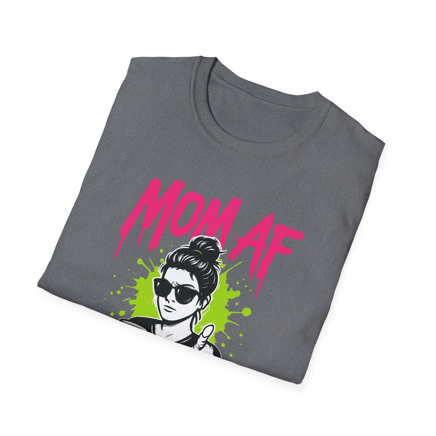 MOM AF — Don’t Test Me | Savage Mom Graffiti Tee