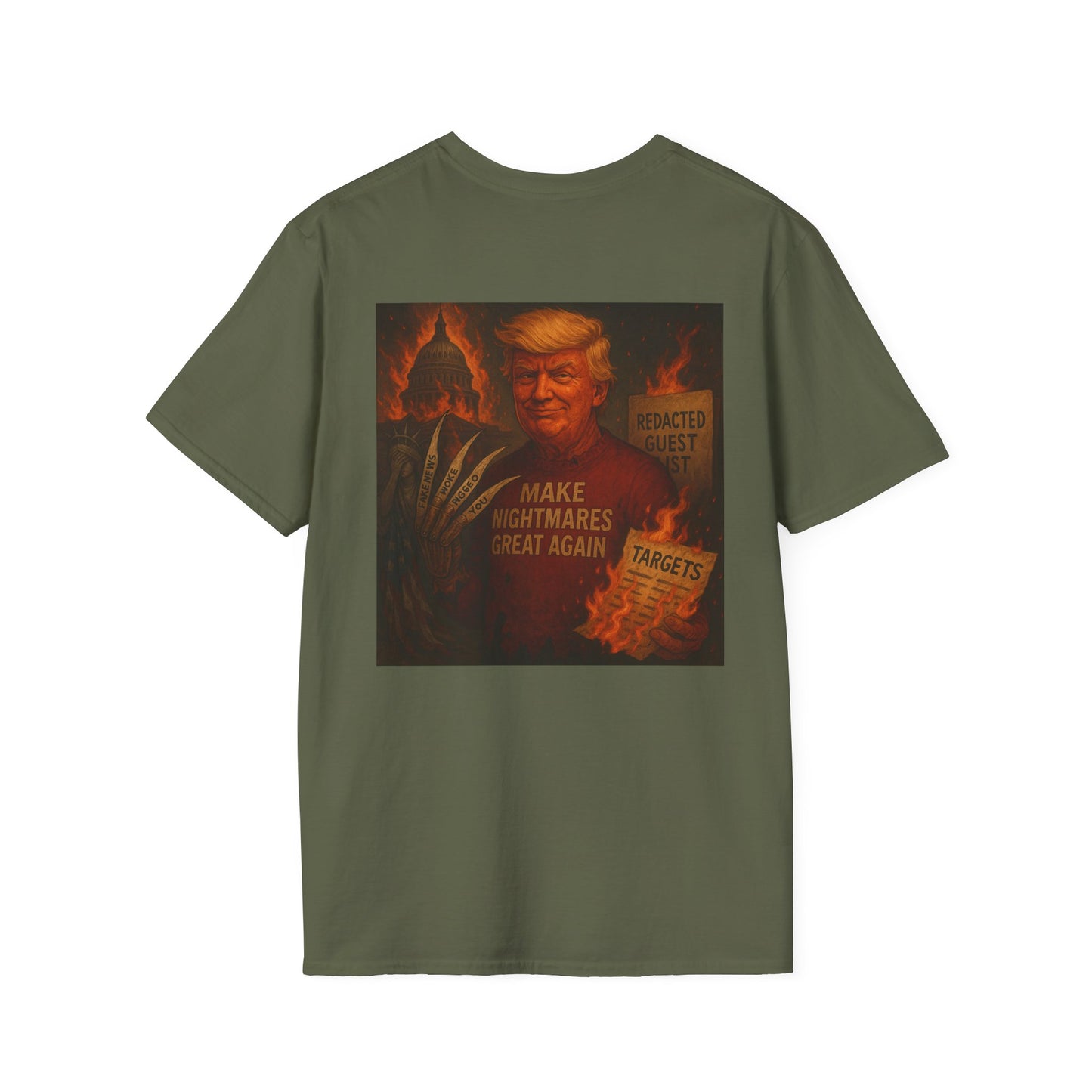 Make Nightmares Great Again” Trump Freddy Horror Tee