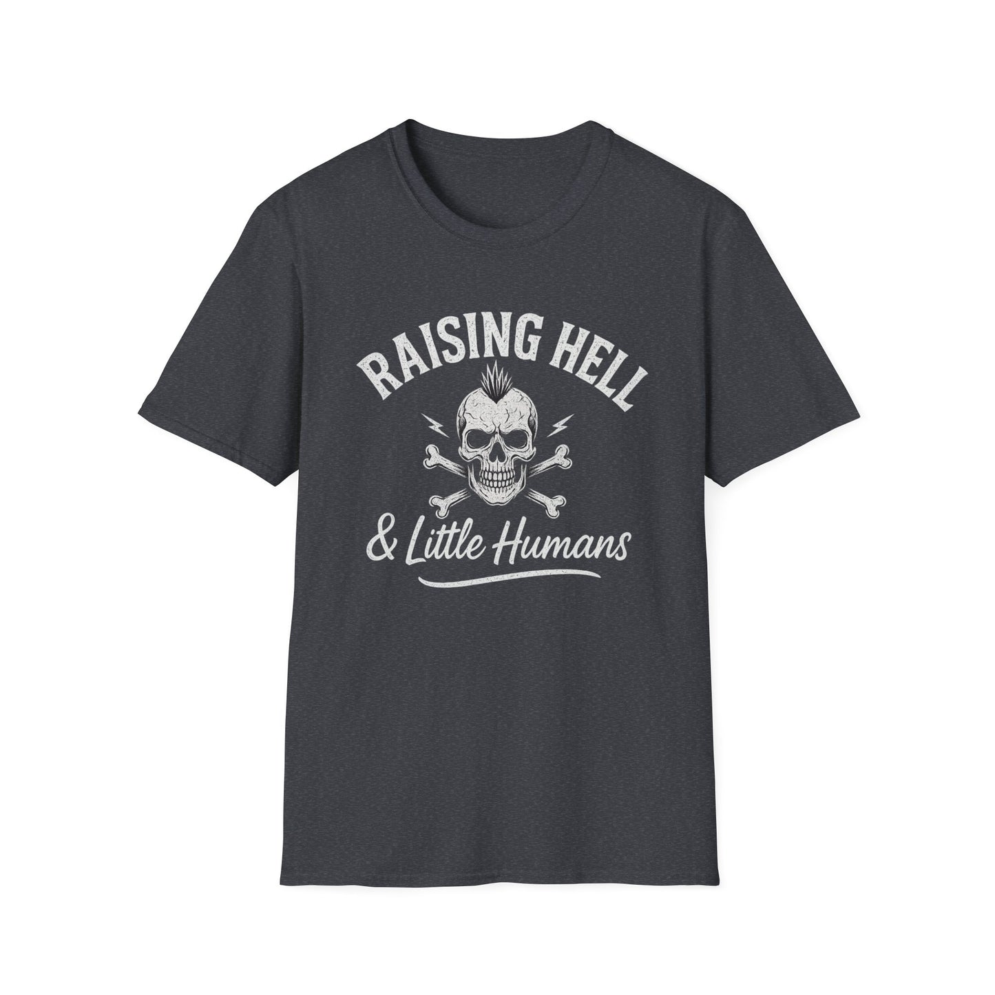 Raising Hell & Little Humans | Rebel Parenting T-Shirt