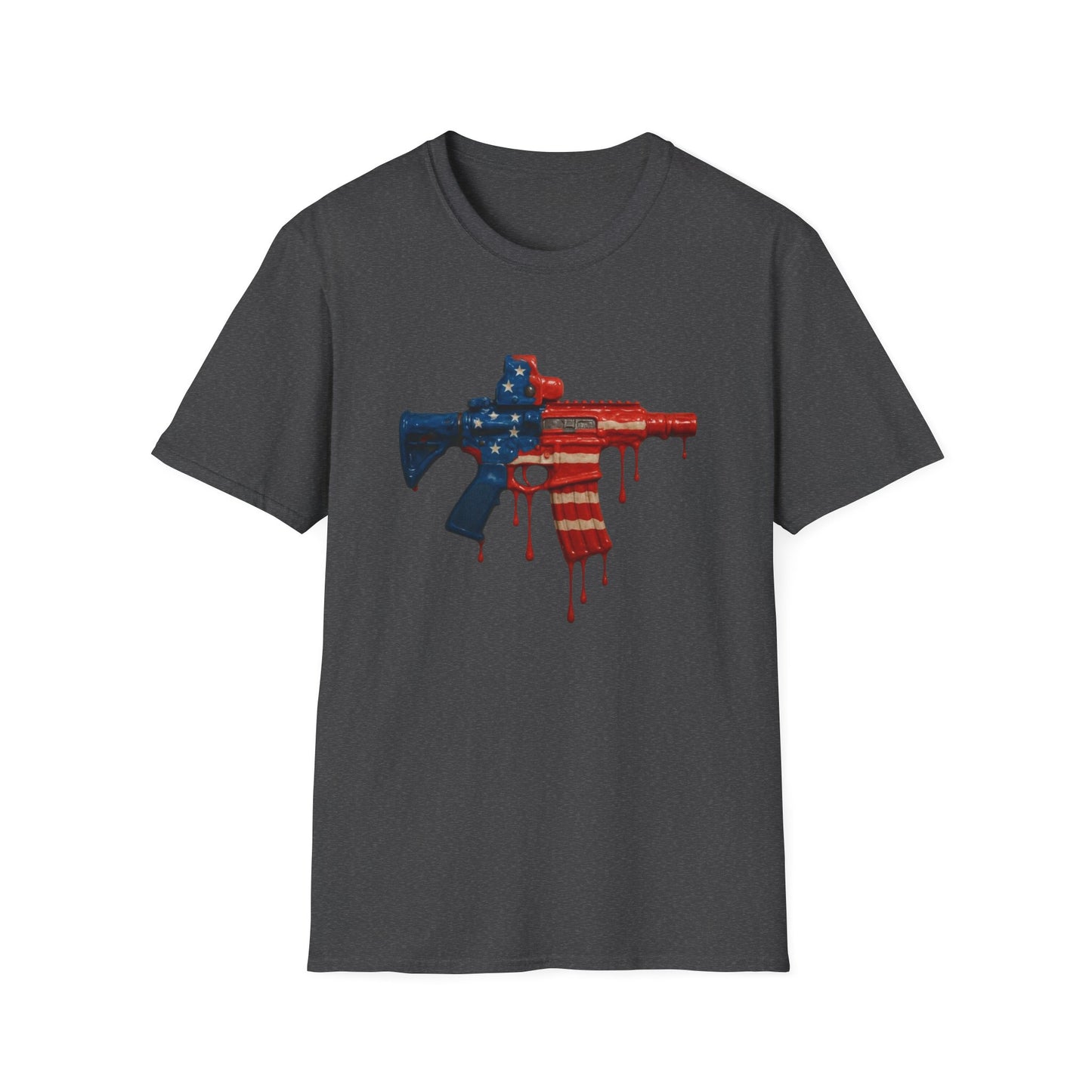 Dripping with Patriotism Graphic Tee — Red, White & Bold