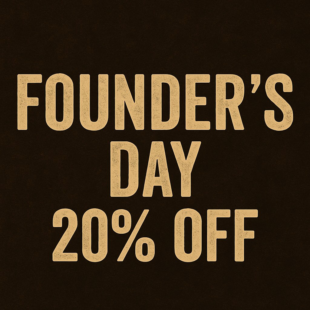 Founder’s Day Sale