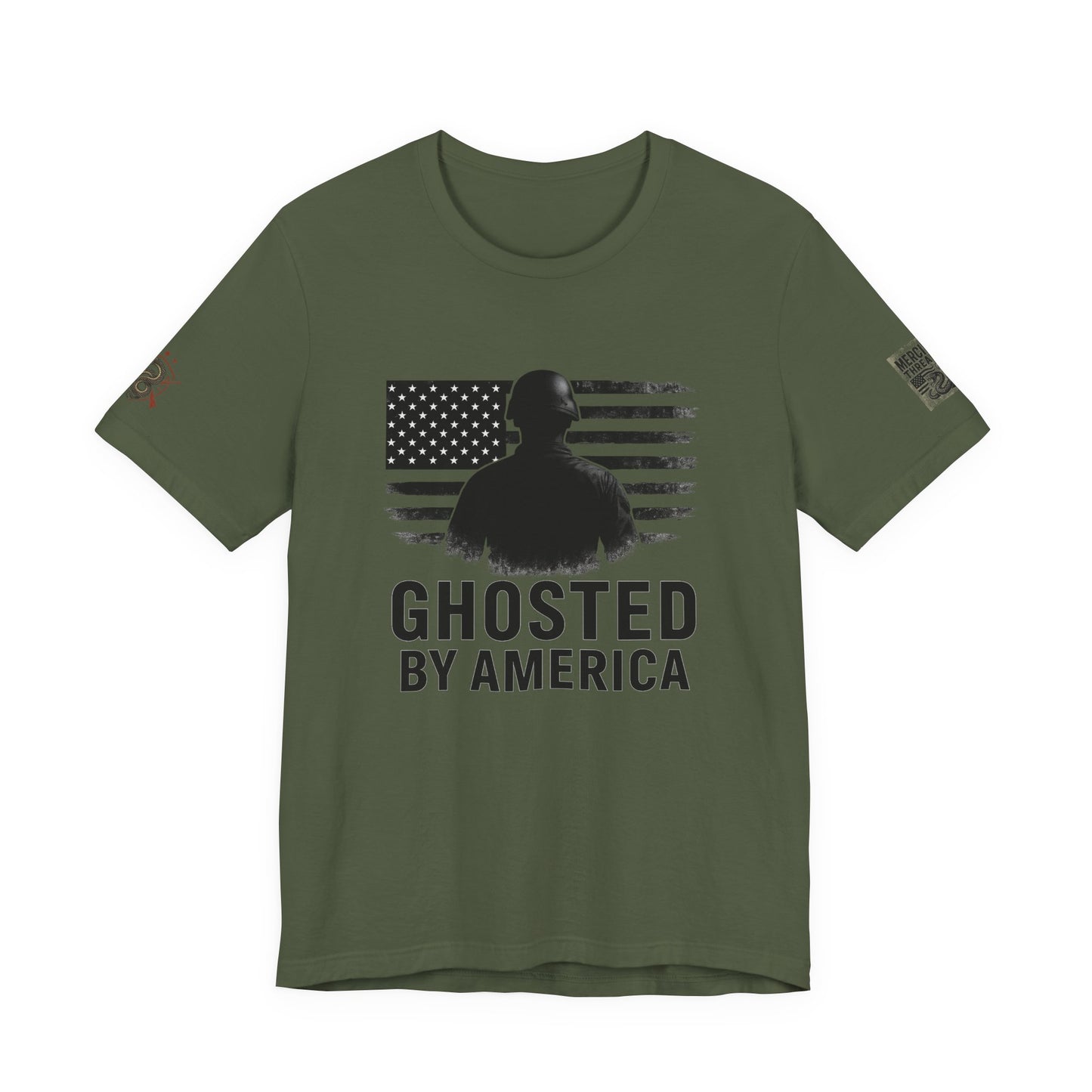 Ghosted by America™ Tee – Bold Patriotic Statement Shirt