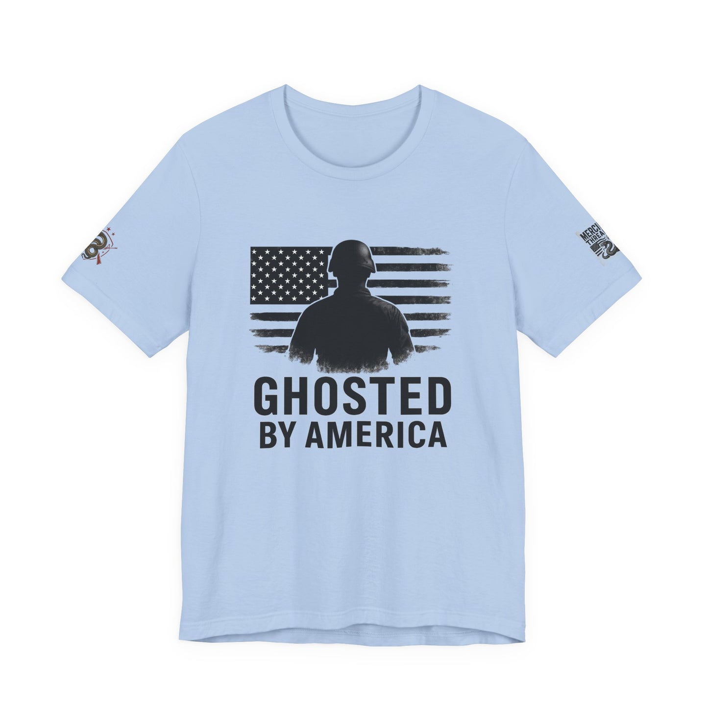 Ghosted by America™ Tee – Bold Patriotic Statement Shirt