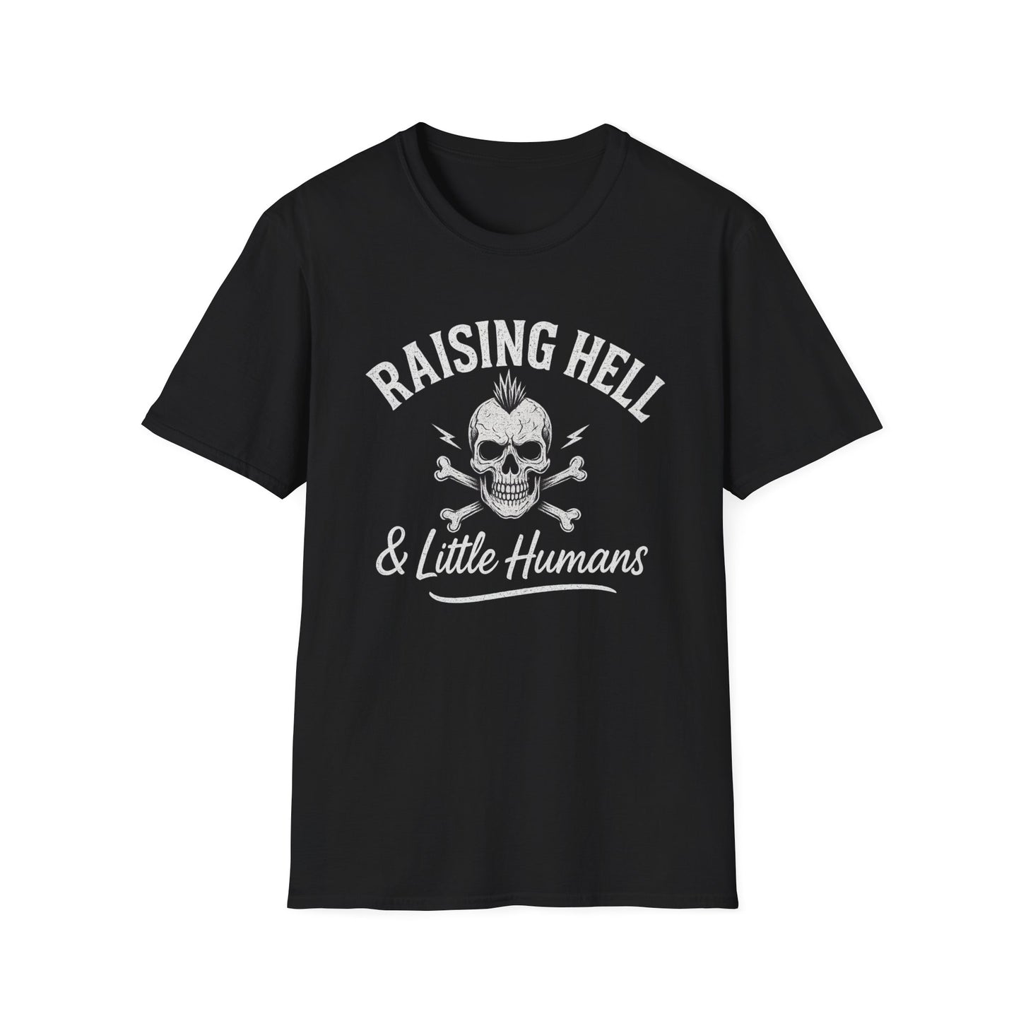 Raising Hell & Little Humans | Rebel Parenting T-Shirt