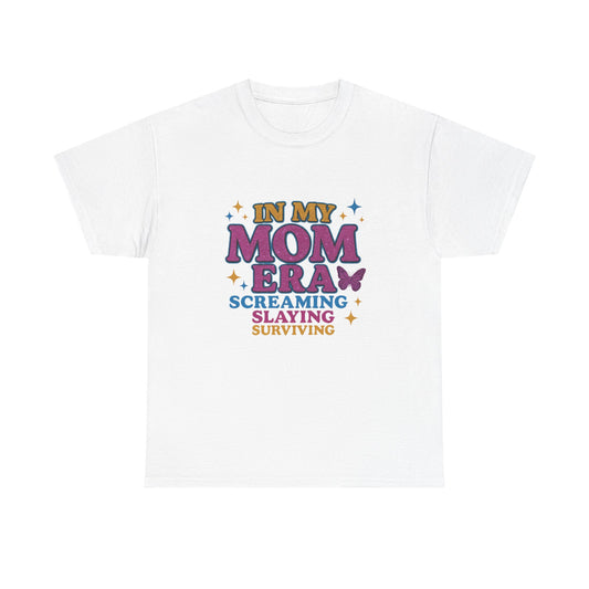 In My Mom Era – Glitter Core Chaos Tee