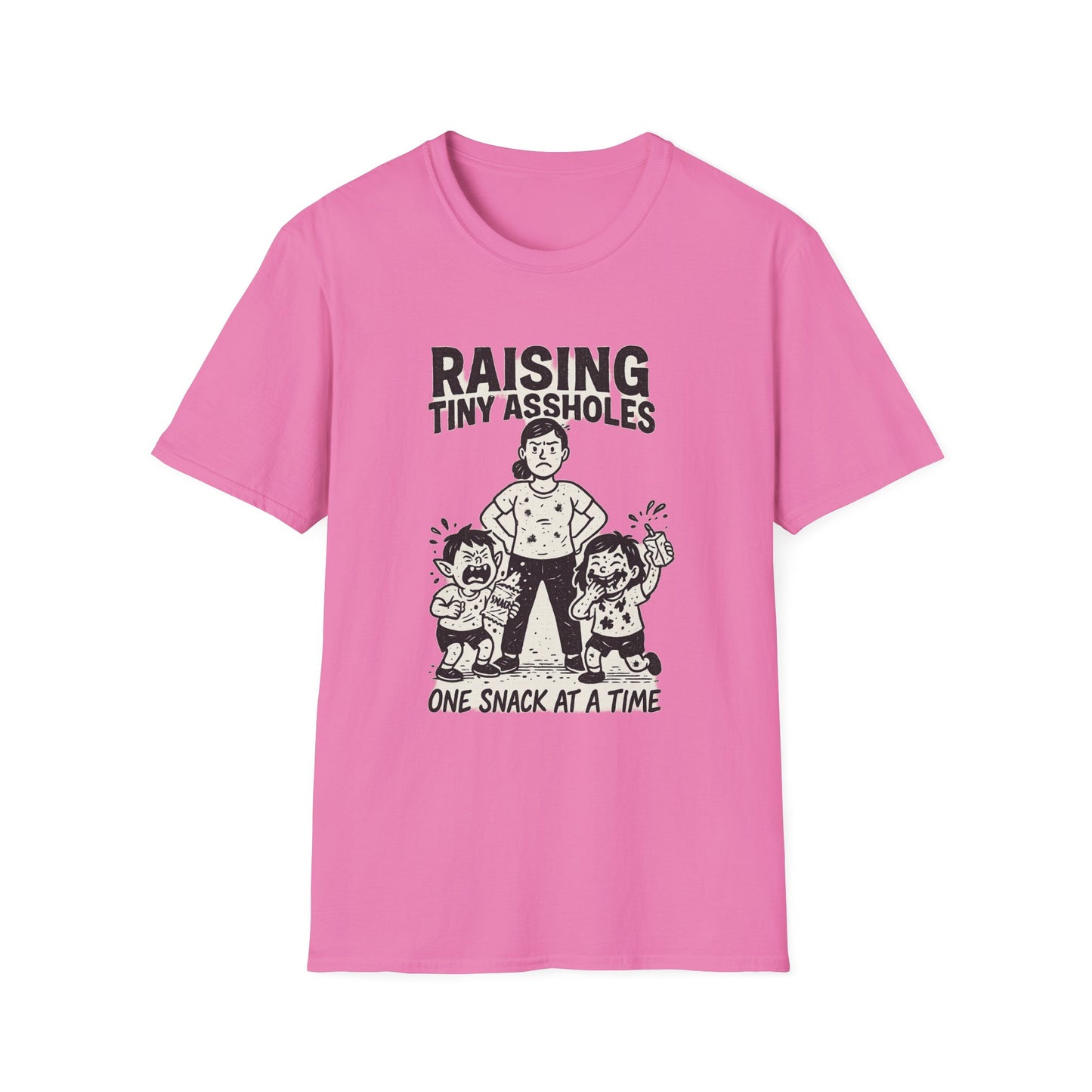 Raising Tiny Assholes — One Snack at a Time | Funny Parenting Tee