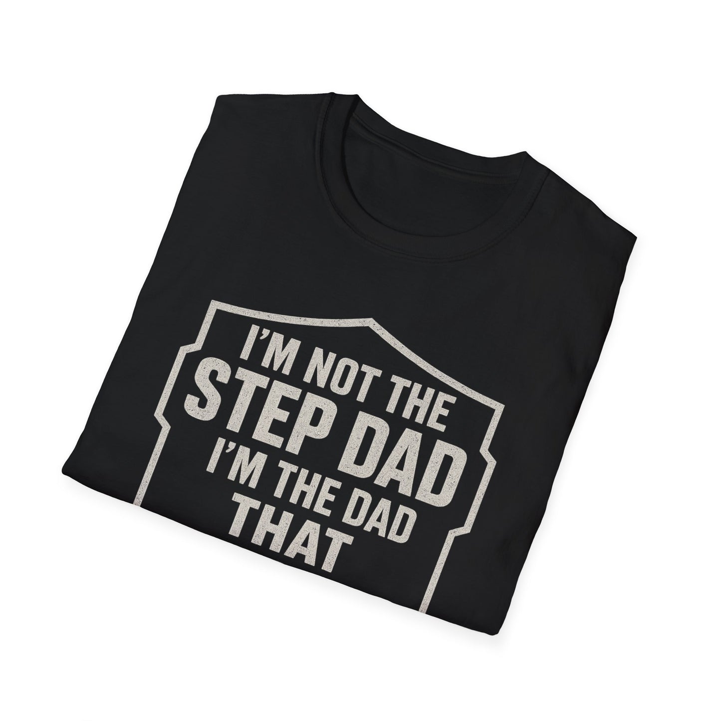 Dad That Stepped Up Shield Tee