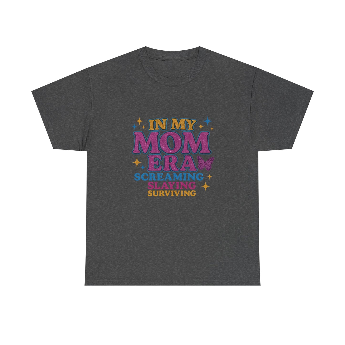 In My Mom Era – Glitter Core Chaos Tee