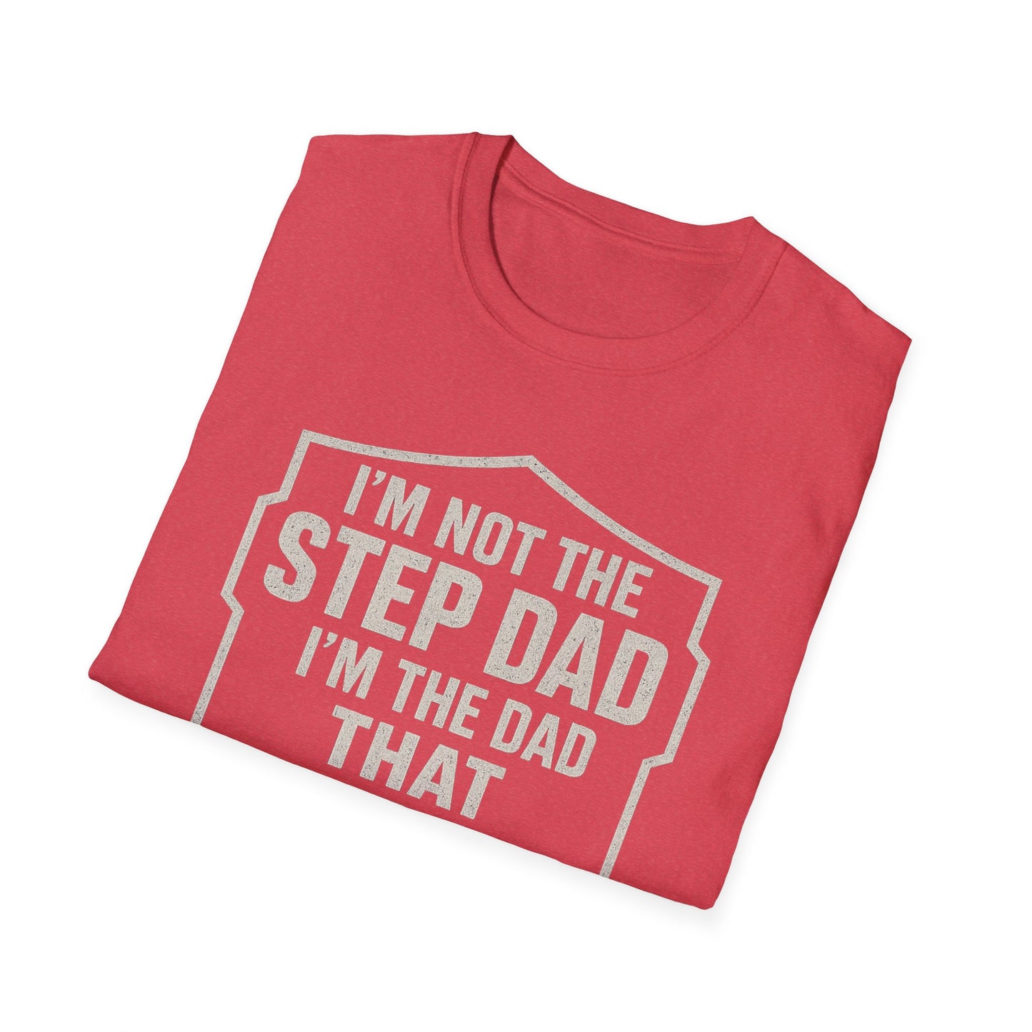 Dad That Stepped Up Shield Tee