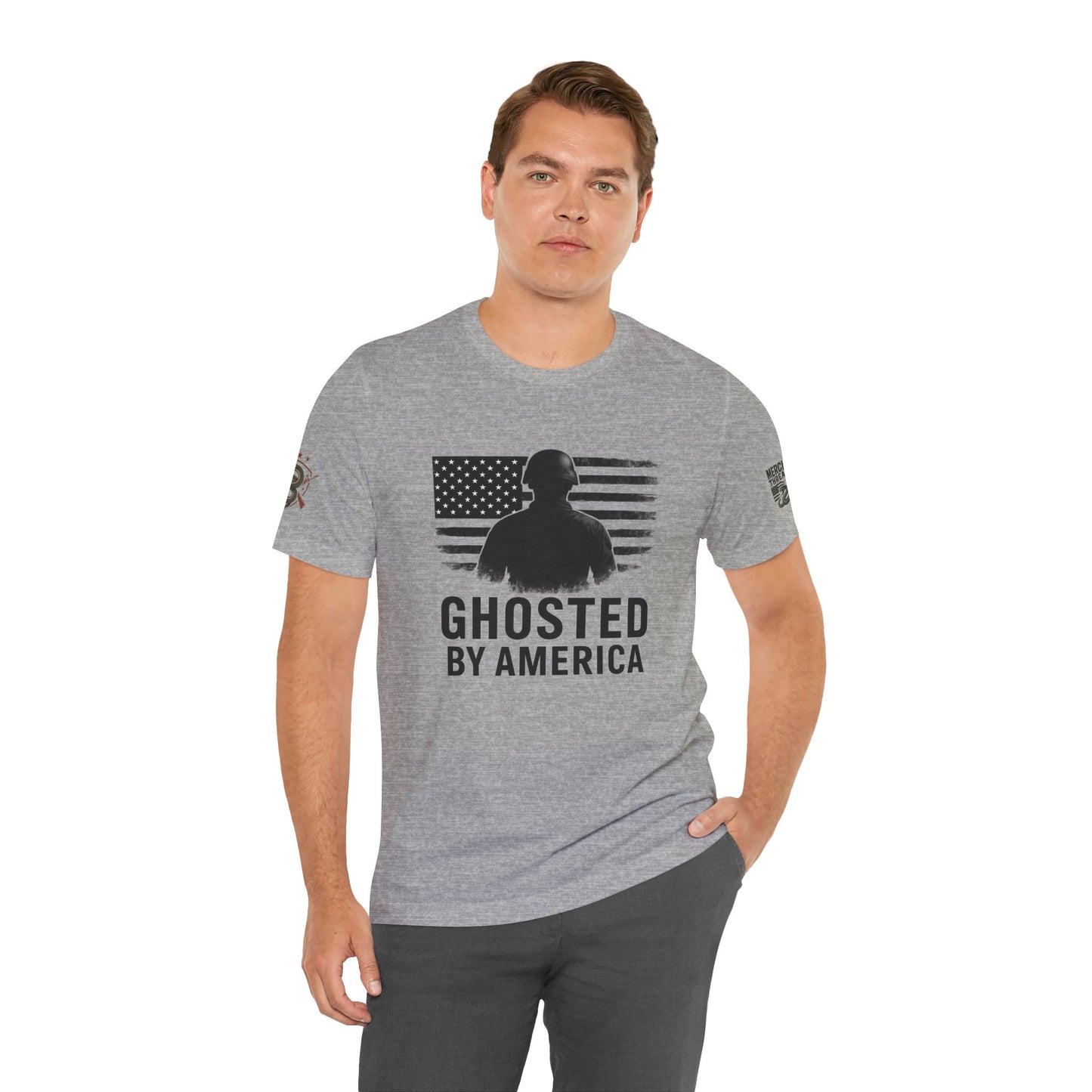 Ghosted by America™ Tee – Bold Patriotic Statement Shirt